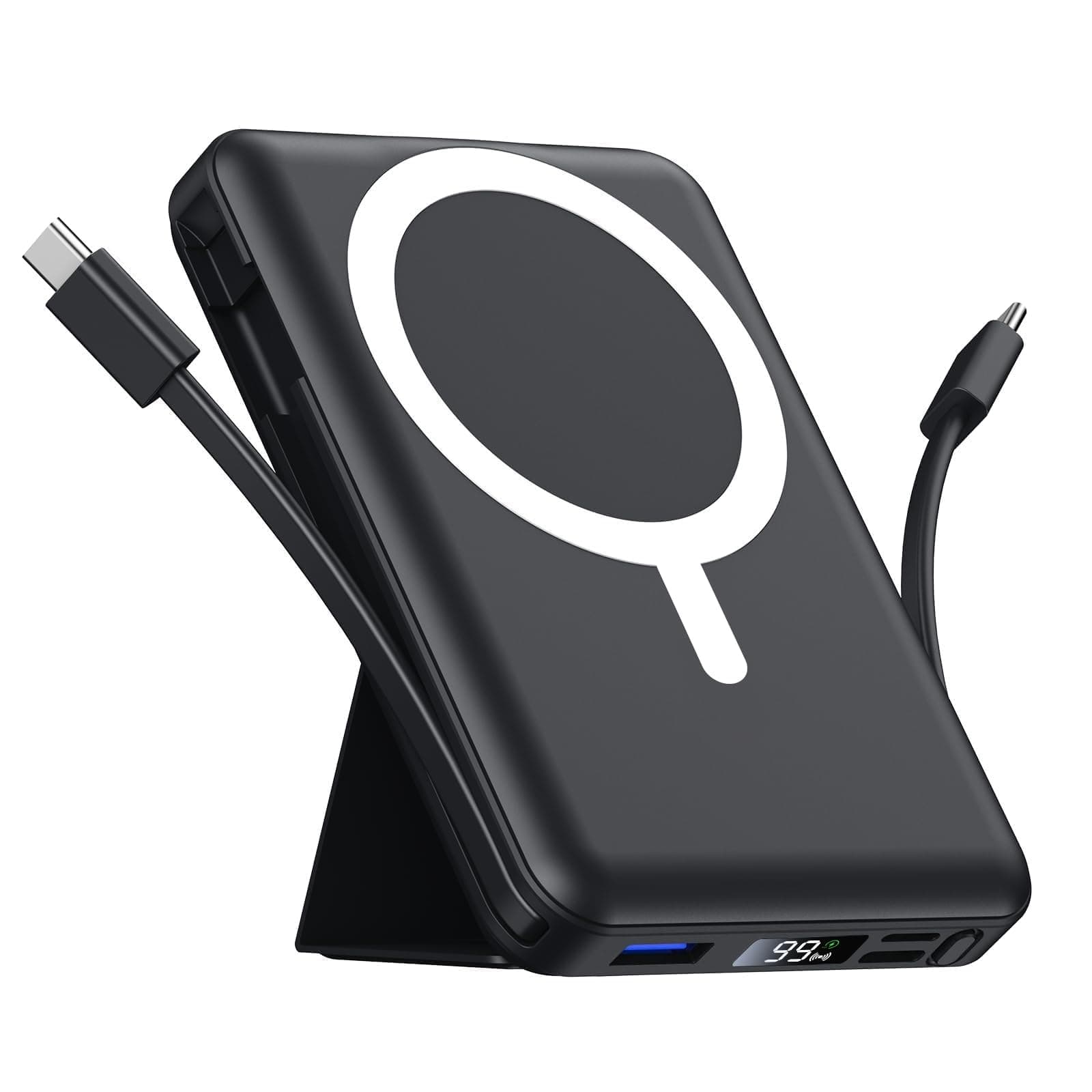 Azmuth for MagSafe Portable Charger, 10000mAh Magnetic Power Bank