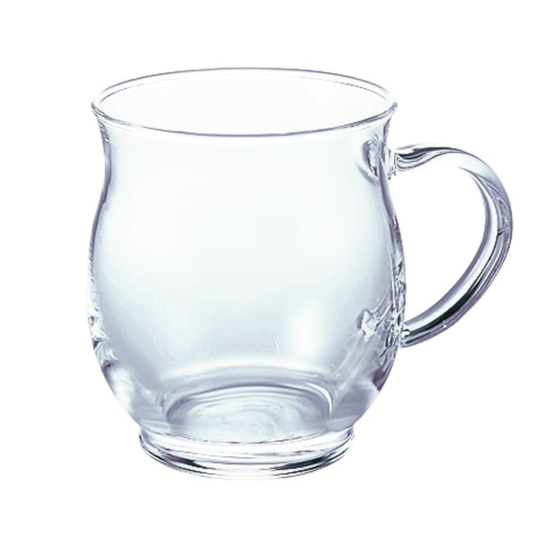 Hario Kaori Glass Mug, 330ml, Clear