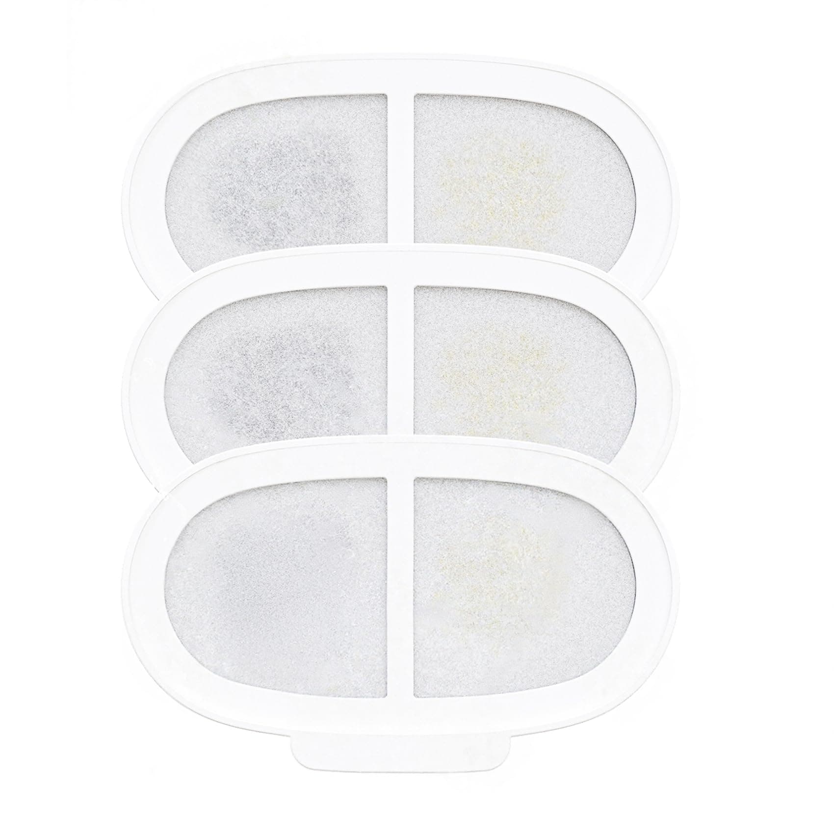PAWGETHER® 3Pcs Cat Water Fountain Filter Compatible with 67oz/2L Dog Water Fountain P3/P3s/P3SU Pet Water Fountain Replacement Filter
