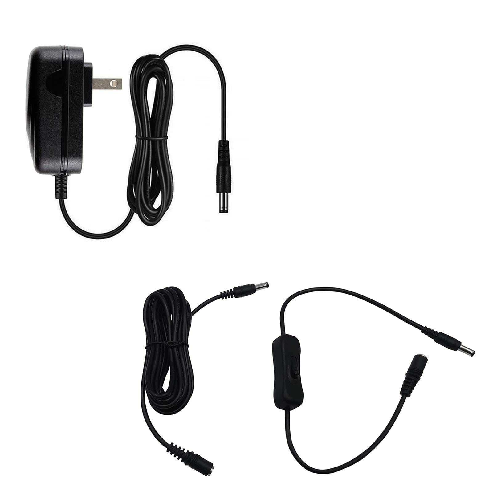 MyVolts 5V Power Supply Adaptor Compatible with Revitive Isorocker IX Circulation Booster - US Plug with Extension and ON/Off Switch