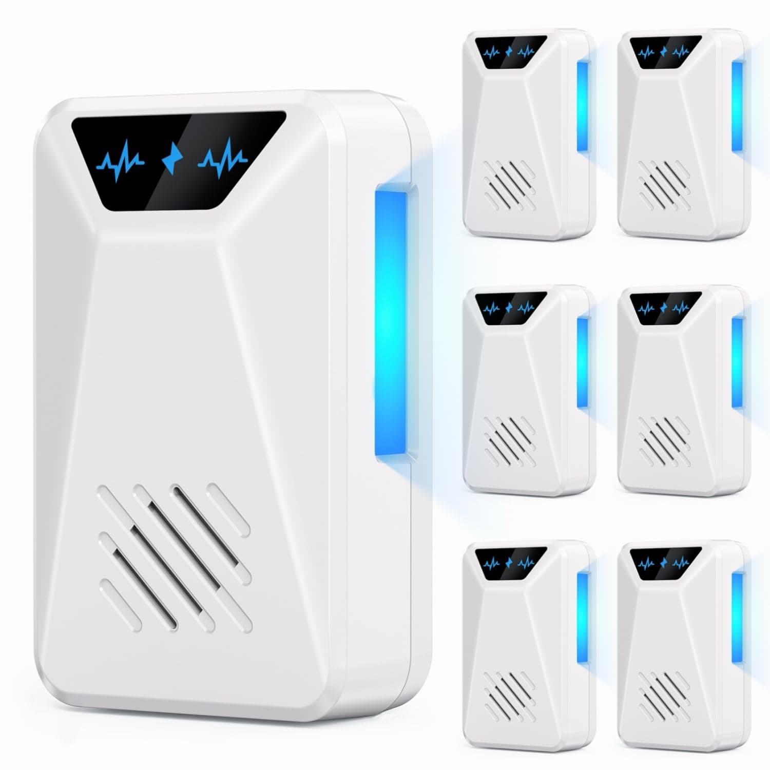 Frogoom 6 Packs Ultrasonic Pest Repeller Electronic Plug in Indoor