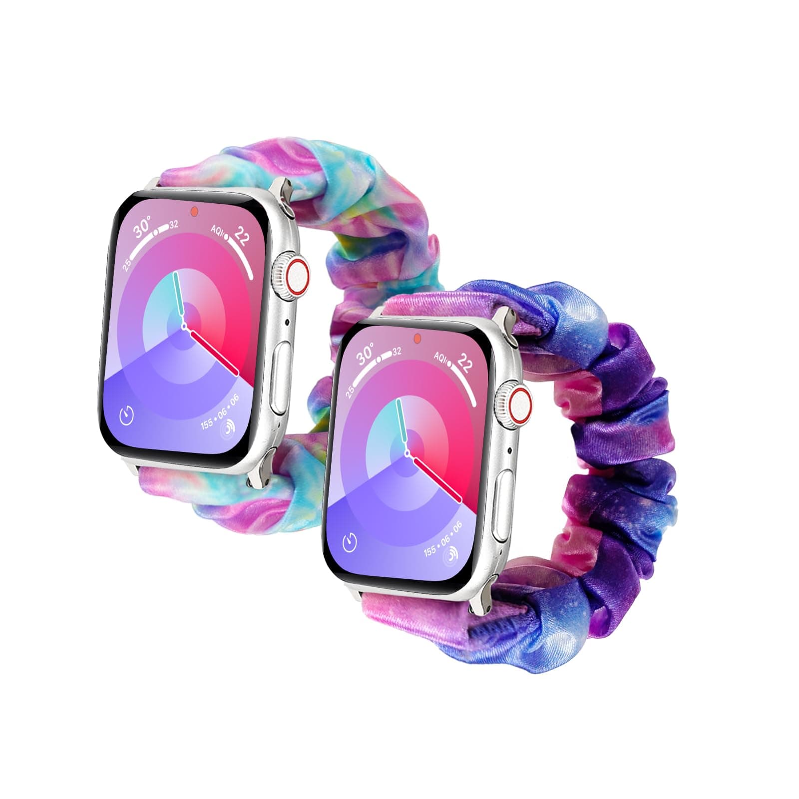 Scrunchie Band for Kids Apple Watch Band SE3/SE2/SE & Series 11-1