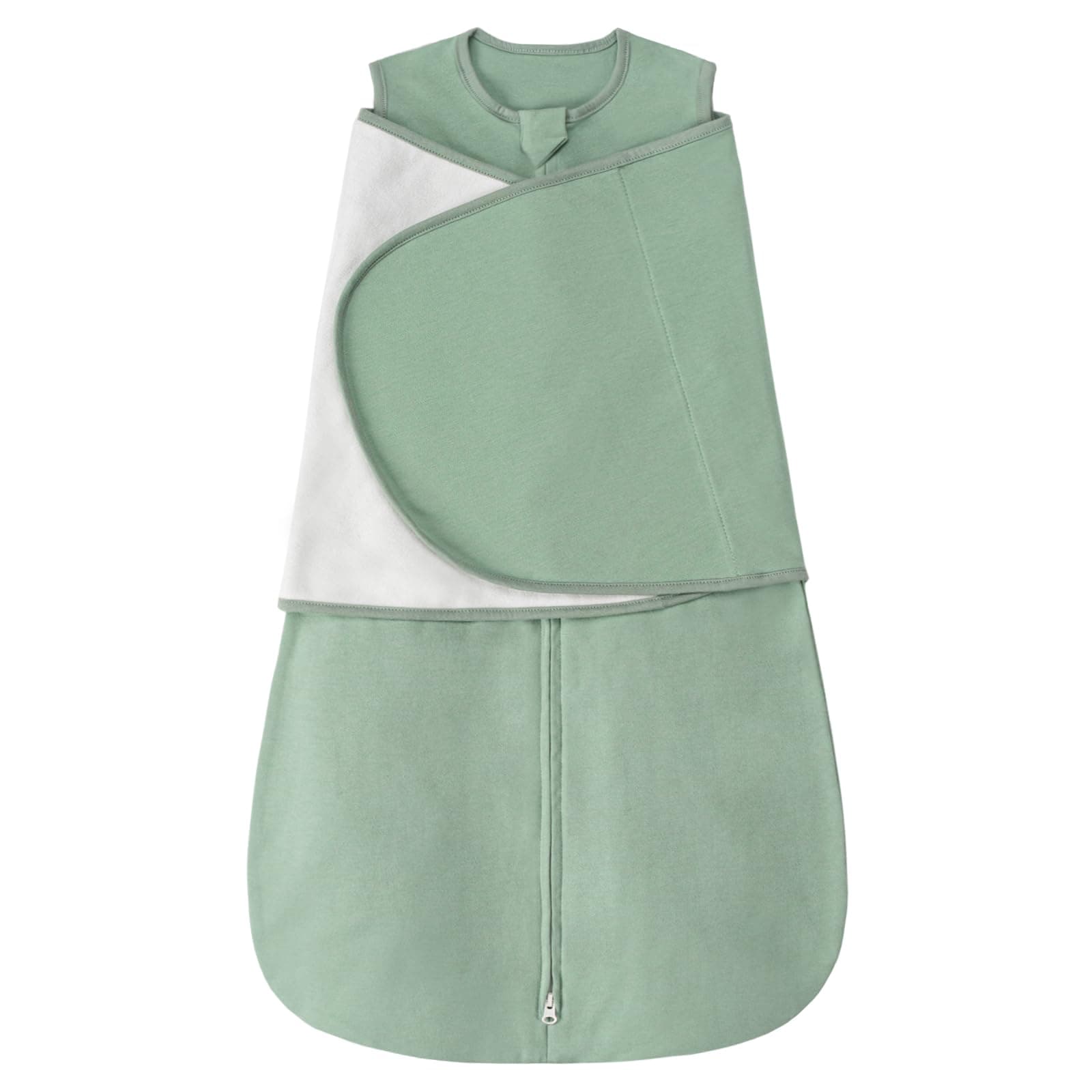 ZIGJOY Swaddle Sleep Sack 0-6 Months 1 Tog Cotton Baby Swaddle Blanket