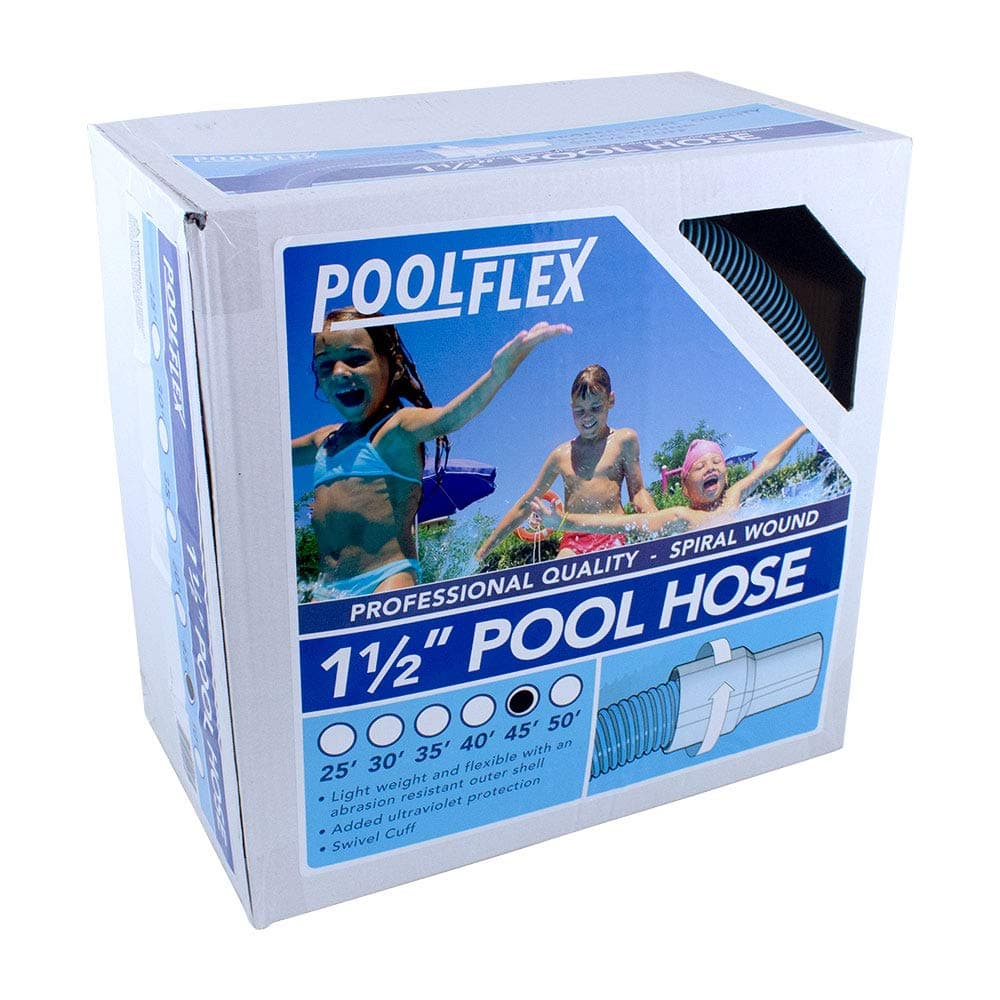 PoolFlex 760NB Swimming Pool Hose, 1-1/2 in. x 45 ft