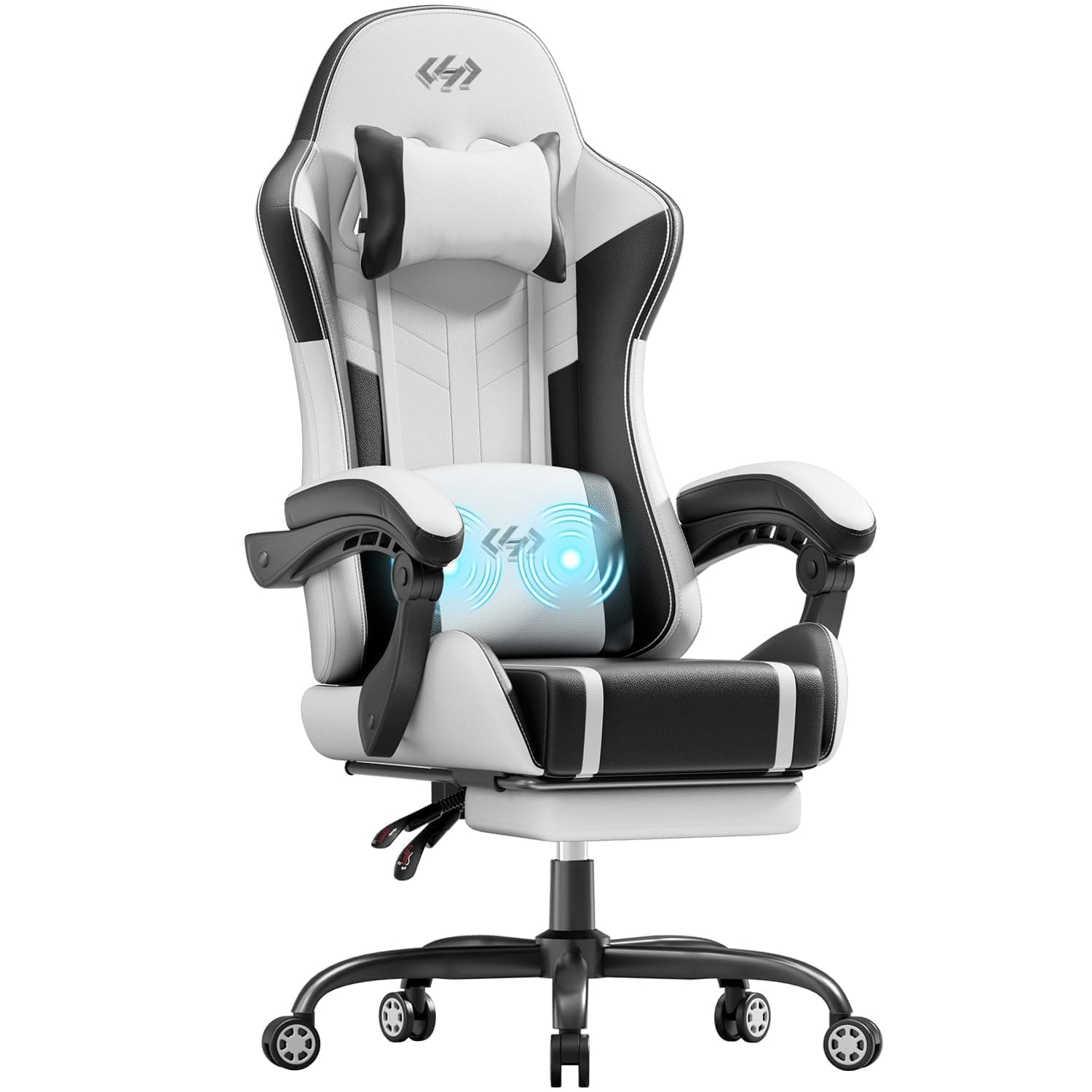 HLDIRECT Gaming Chair, Ergonomic Computer Chair with Pocket Spring Cushion