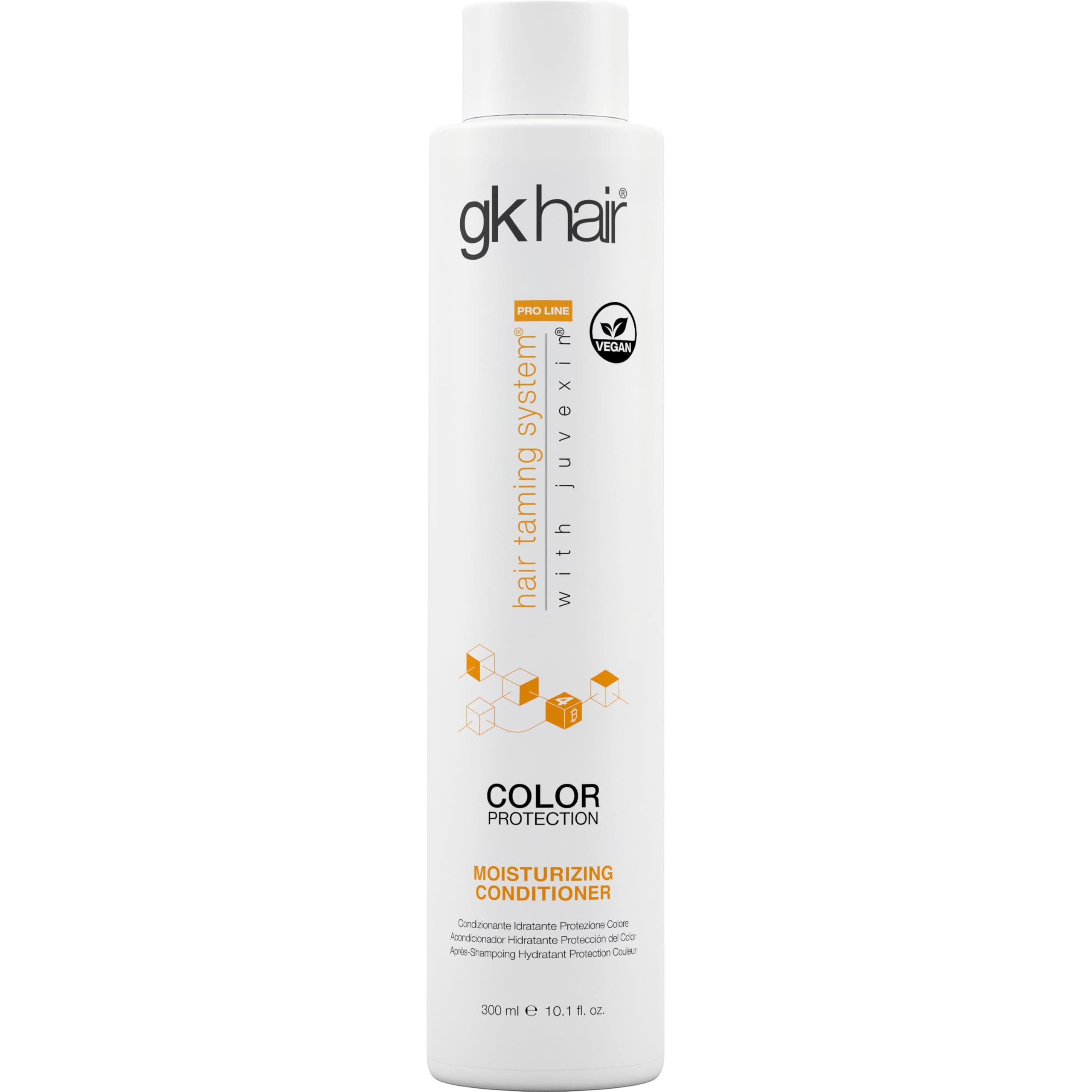 GK HAIR Global Keratin Moisturizing Conditioner For Color Treated Hair Sulfate Paraben Free Organic Formula Daily Use Deep Cleansing For Dry to Normal Strands Unisex, Size (300 ml/10.1 Fl Oz)
