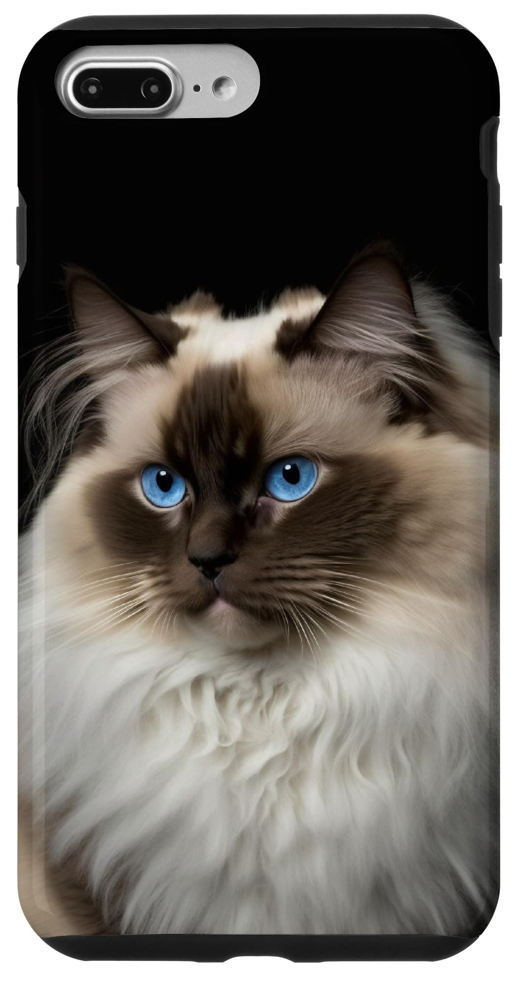 Ragdoll cat cream and brown fur with blue eyes Case for iPhone 7 Plus/8 Plus