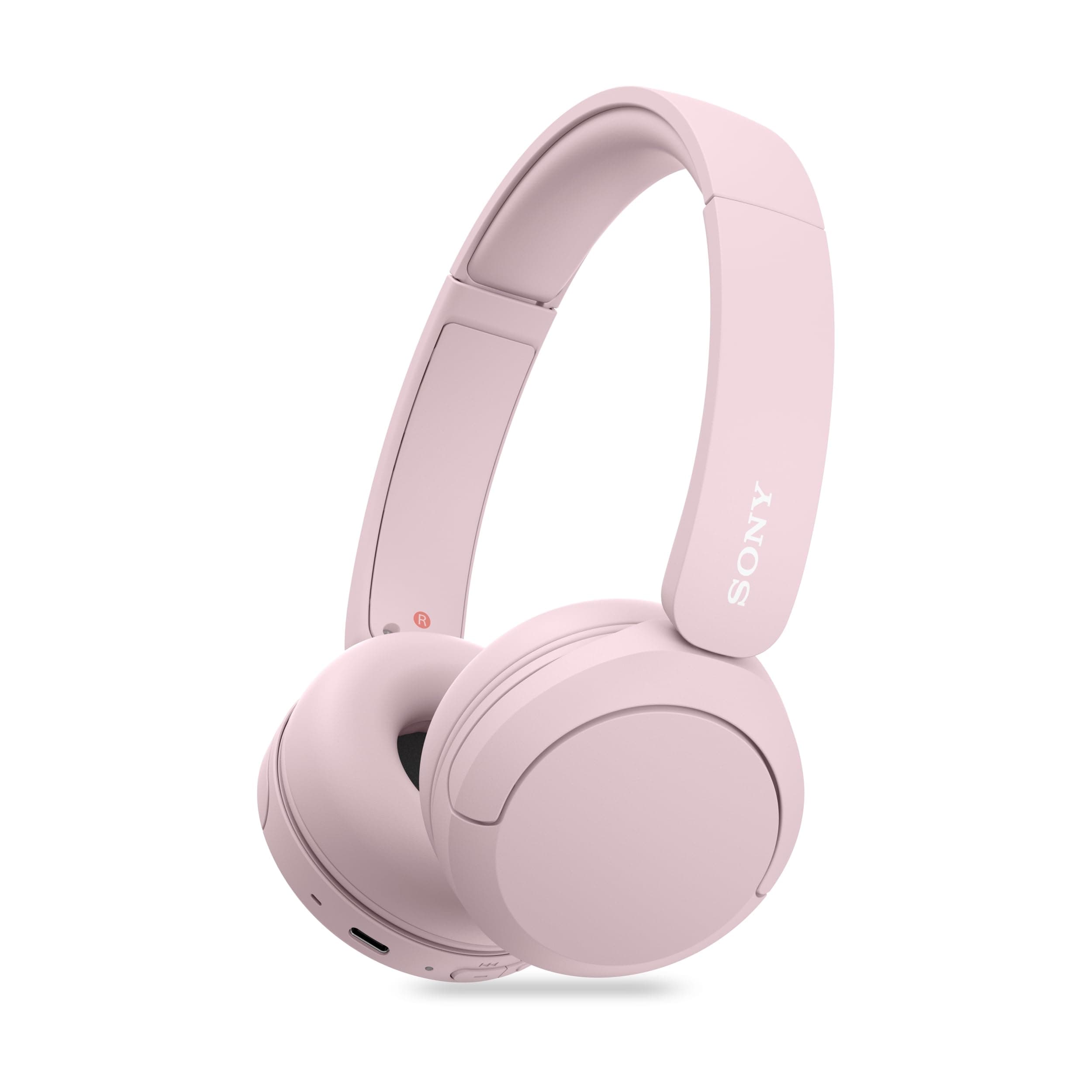 Sony WH-CH520 Wireless Bluetooth Headphones On Ear with Mic, Up to 50Hrs Battery-Pink
