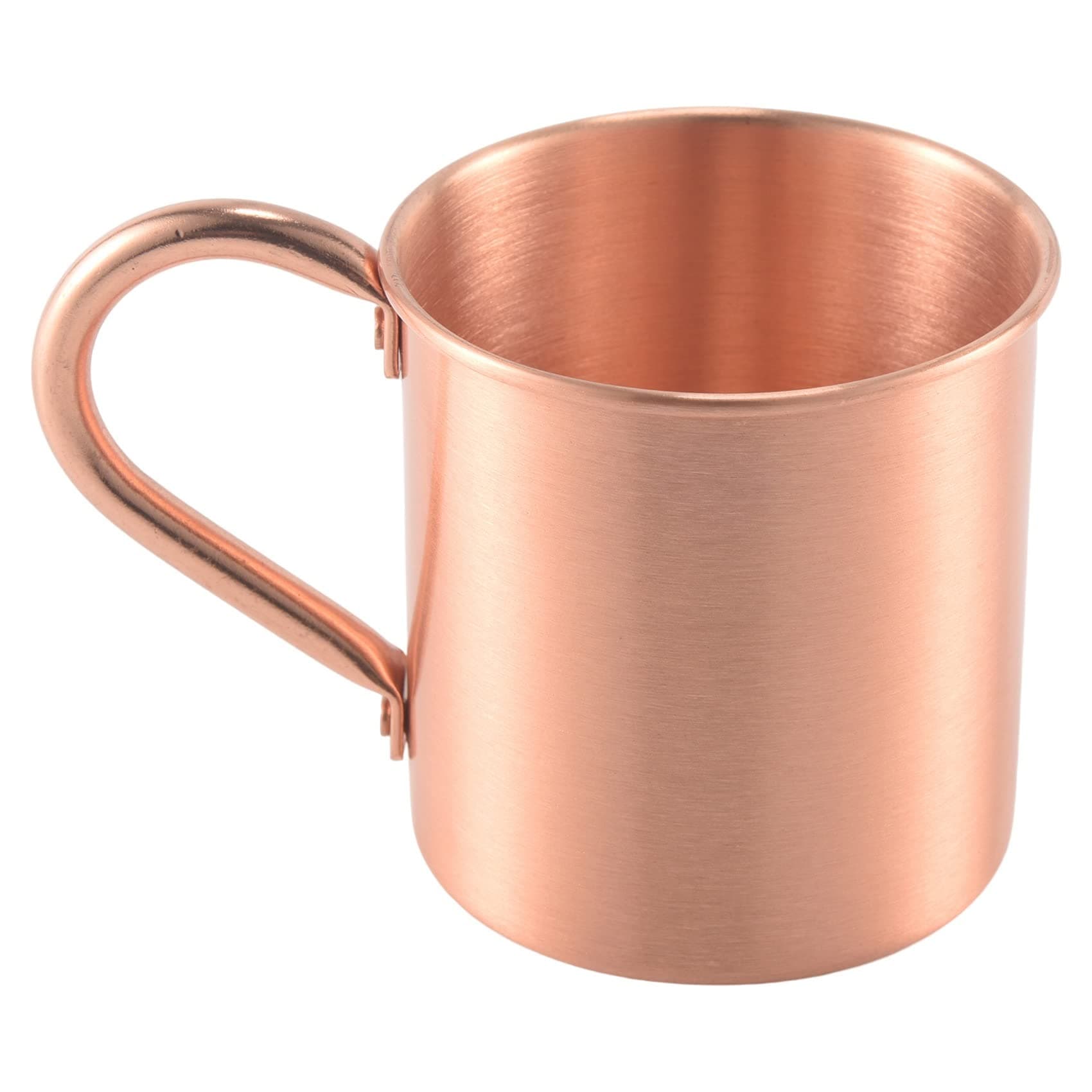 Luejnbogty Pure Copper Mug Solid Smooth Without Inside Liner for Cocktail Coffee Beer Milk Water Cup Home Bar Drinkware Cool