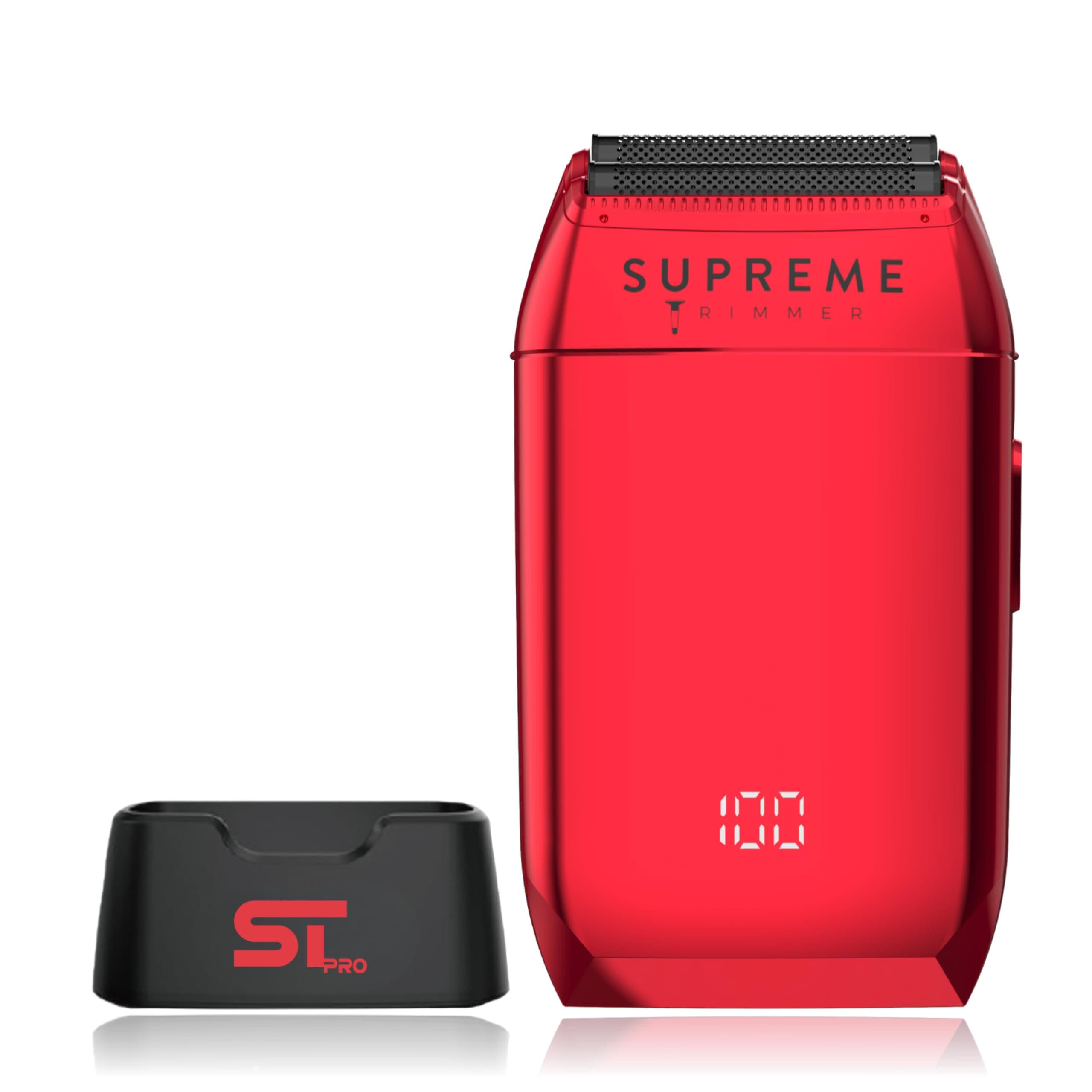 Supreme Trimmer Crunch STF602 – Waterproof Double Foil Shaver for Men | 150 Min Runtime, Wet/Dry Cordless & Corded Electric Razor | Hypoallergenic Foils for Face, Head & Stubble