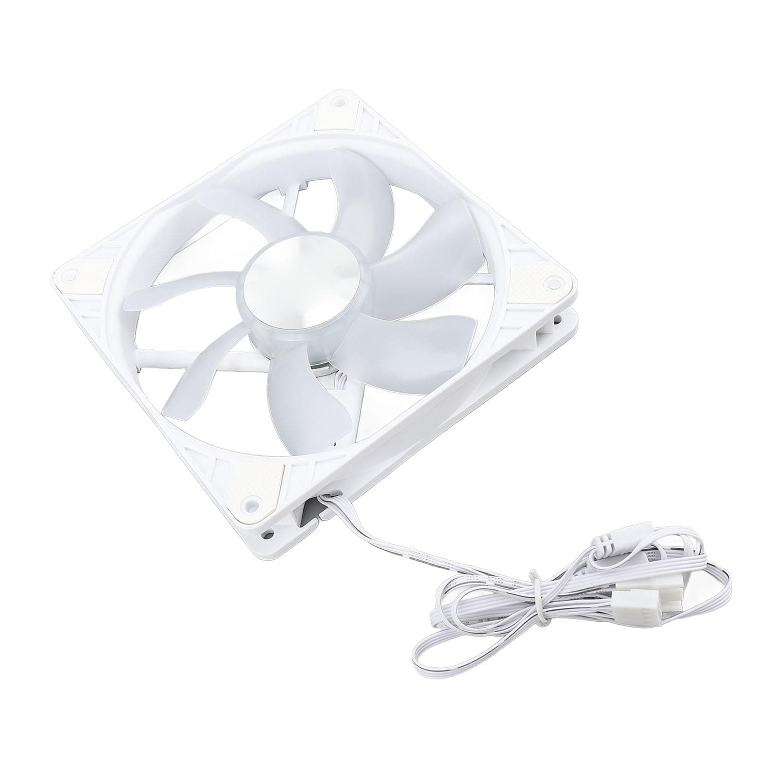 ARGB PWM 140mm PC Case Fan with RGB Control Quiet 1500RPM MFDB Magnetic Levitation Bearing 110CFM High Airflow Easy Installation Compatible with ATX ATX Cases