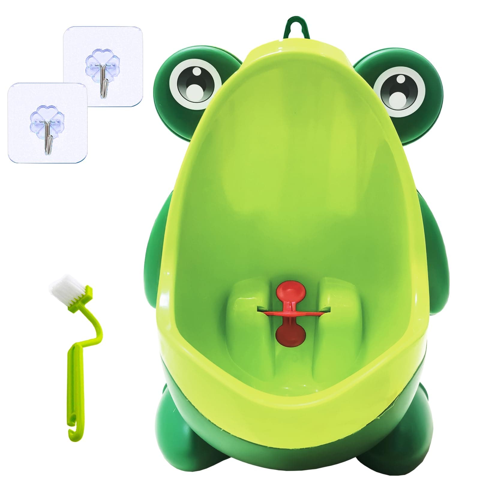 Frog Potty Training Urinal for Boys,Green Cute Pee Trainer with Target