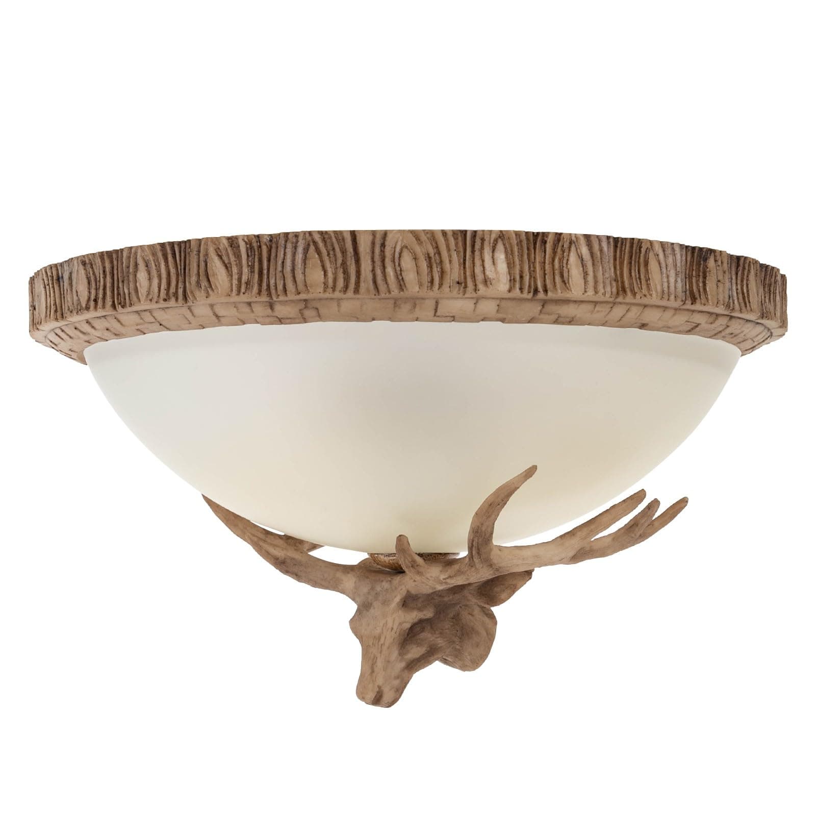 LXYIUTRW Bepritm 110V Rustic Antler Chandelier Ceiling Fan with LED Lights, 3-Light Deer Antler Lamp for Farmhouse, Porch & Living Room (Antique Colors, Ceiling Mount) (Style C)