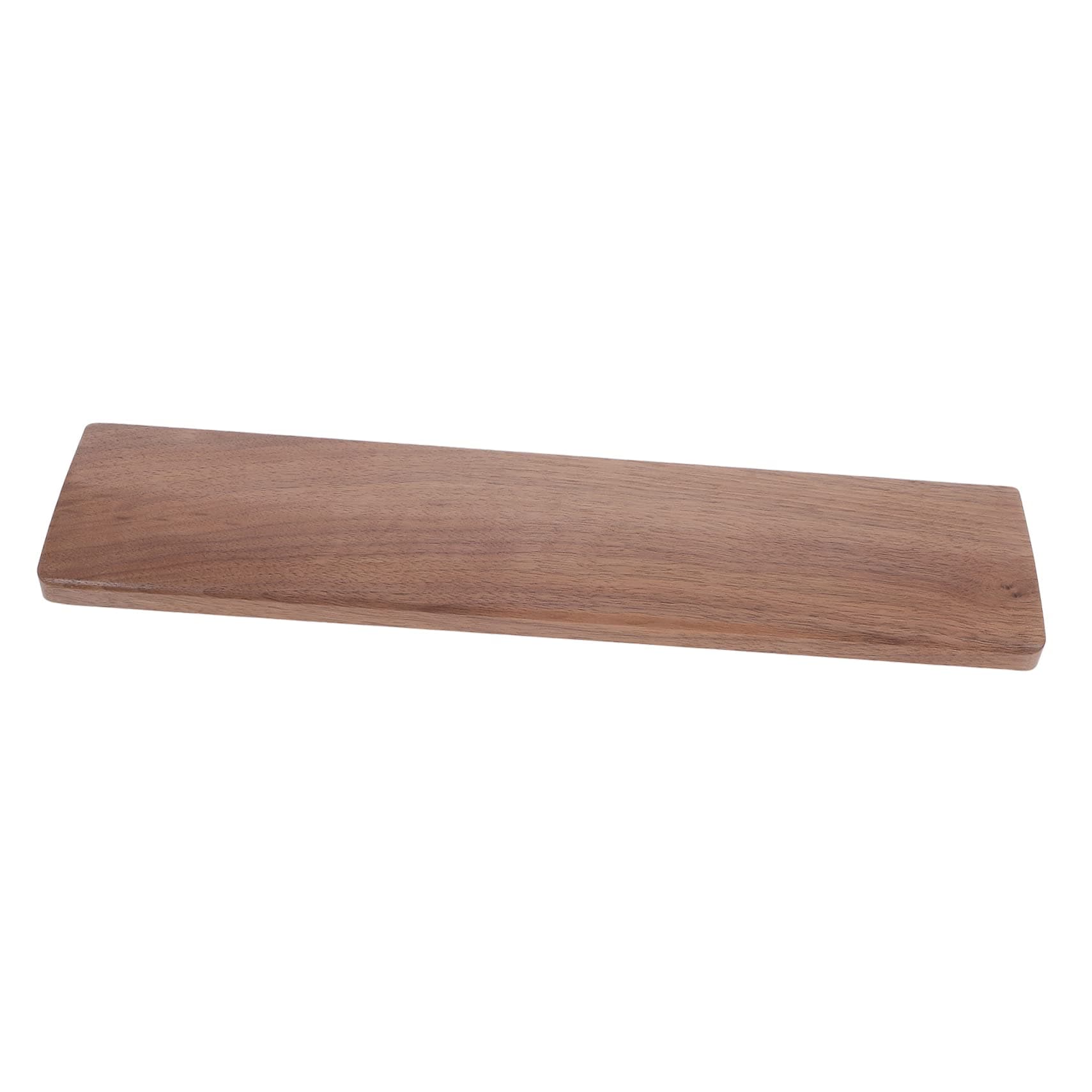 Wood Keyboard Wrist Rest for Computer, Black Walnut Hand Support