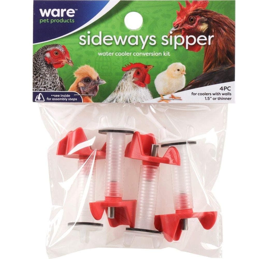 Ware Manufacturing Sideways Sipper Nipples with Extension Tubes