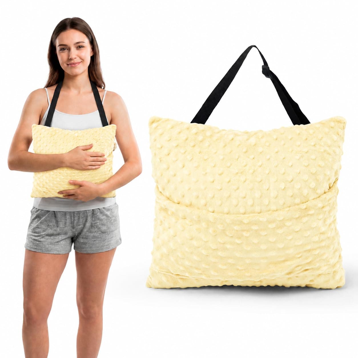 okmaba Hysterectomy Pillow for Hysterectomy Recovery Must Haves (Beige)