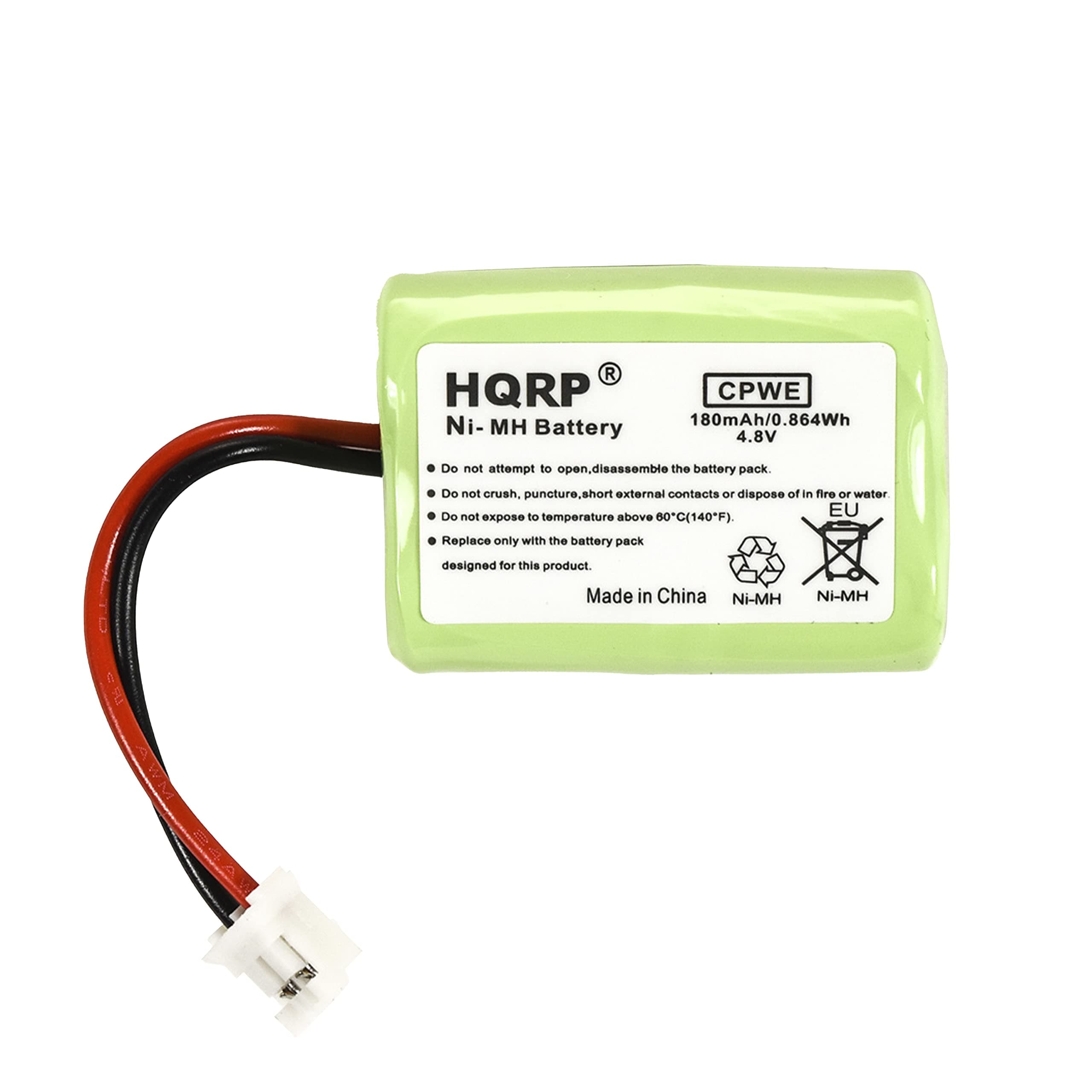HQRP Battery for PetSafe Yard & Park Remote Dog Trainer, PDT00-12470 FR-200P plus Coaster