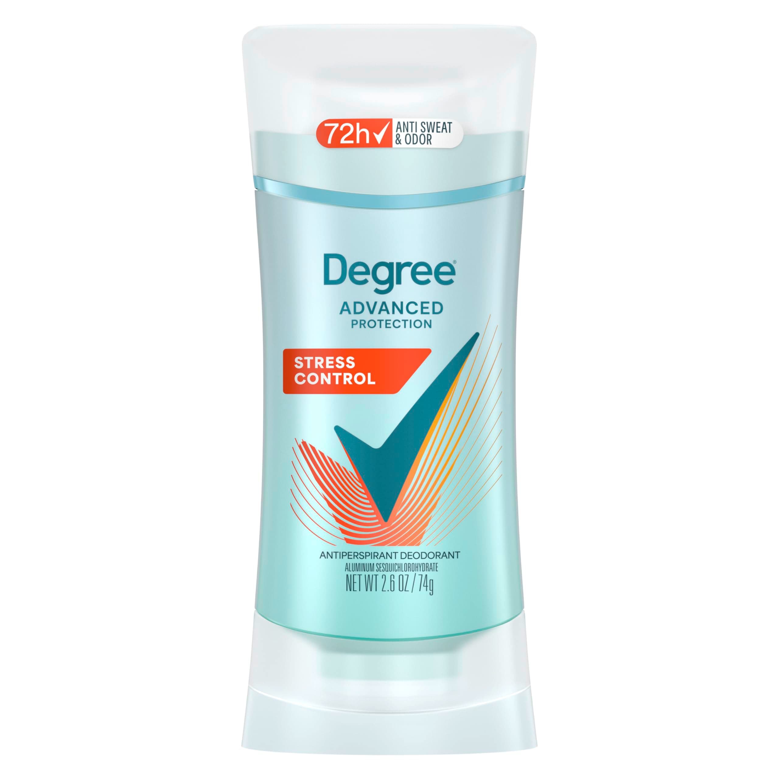 Degree Deodorant 2.6 Ounce Womens Motion Sense Stress Control (77ml)