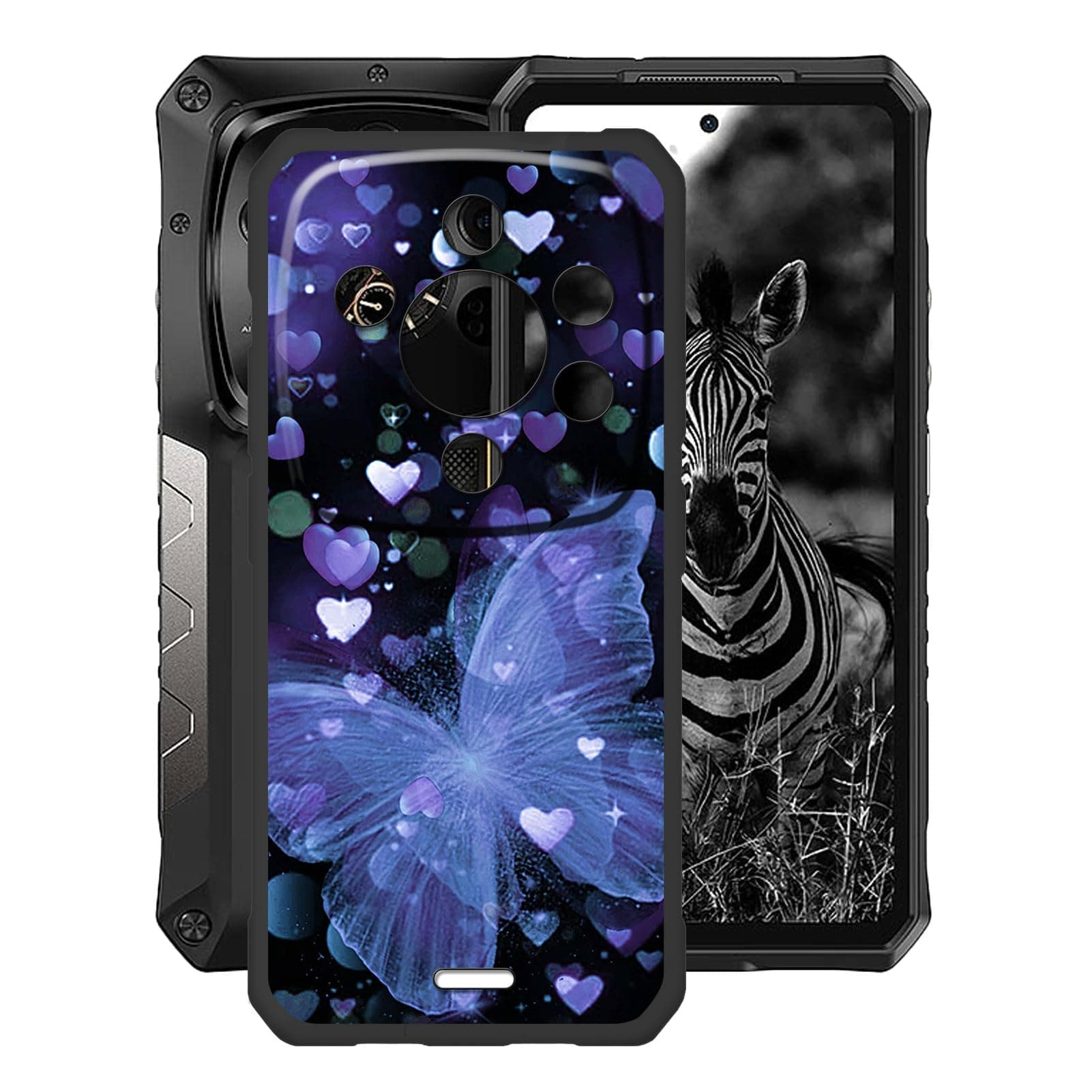 YQINHHME Case for Ulefone Armor 28 Ultra Thermal (6.67"), Soft TPU Bumper Phone Case, Slim Shockproof Silicone Military Grade Drop Protective Shell for Ulefone Armor 28 Ultra Thermal - XT149