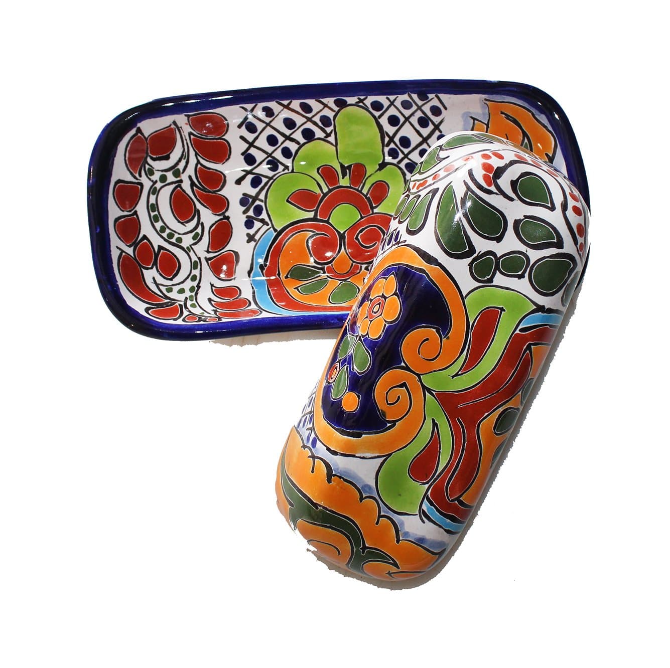 Talavera Butter Dish Decoration A