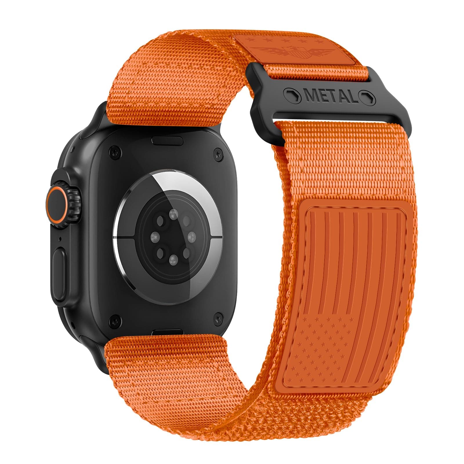 Rugged Nylon for Apple Watch Ultra 2/Ultra 3 Band 49mm 46mm 45mm 44mm Men
