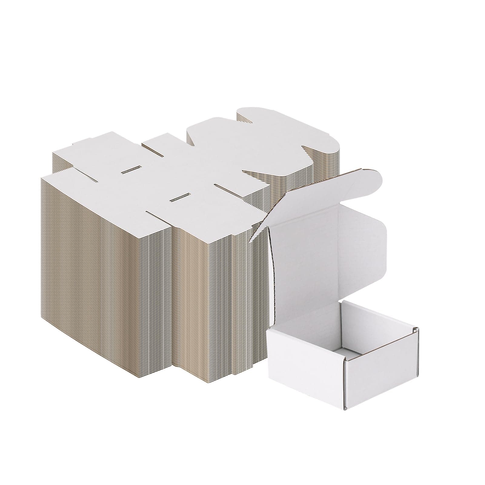 MEBRUDY 12x9x4 Inches Shipping Boxes Pack of 20, Green Corrugated Cardboard Box for Mailing Literature Mailer, Gift Boxes with Lids for Presents