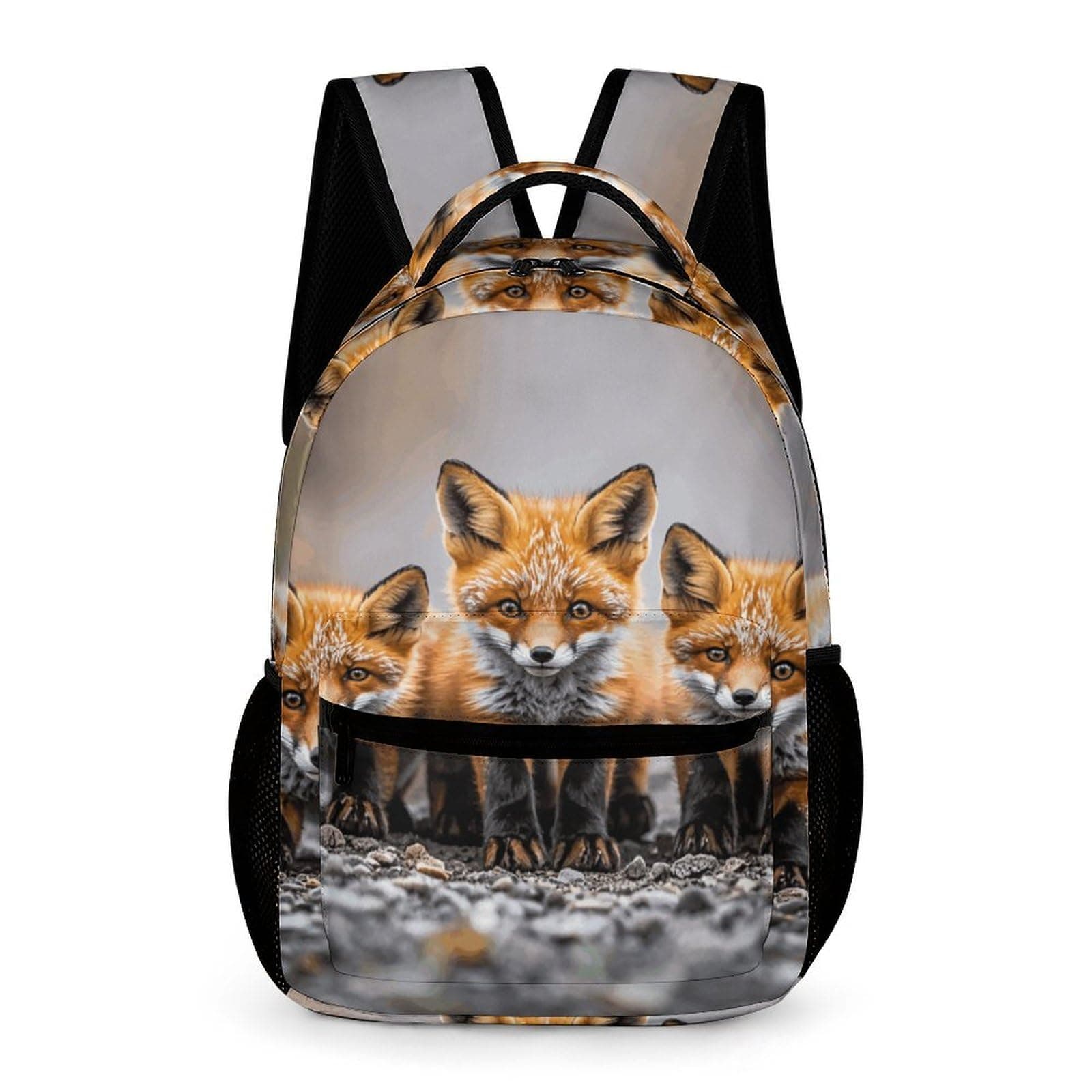 VFKLT Many Foxes Backpack for Women Men Lightweight Laptop Backpack Purse Travel Casual Daypack, Many Foxes, One Size, Rucksack Backpacks