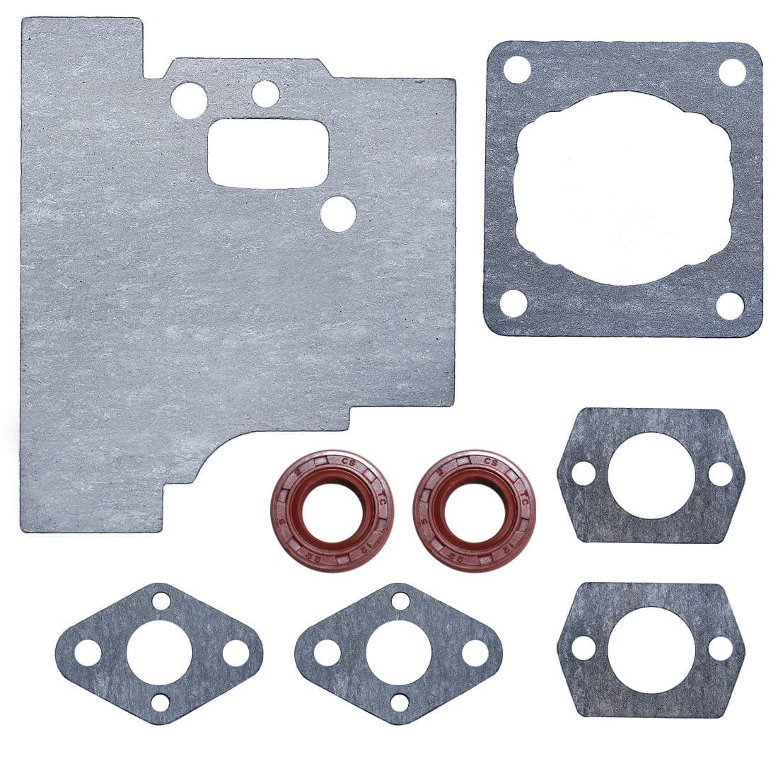 AUMEL 4137 129 0900 Gasket W/ Oil Seals Kit Fit STIHL FS75 FS80 FS85 FC75 FC85 FH75 FR85 Replacement Parts.