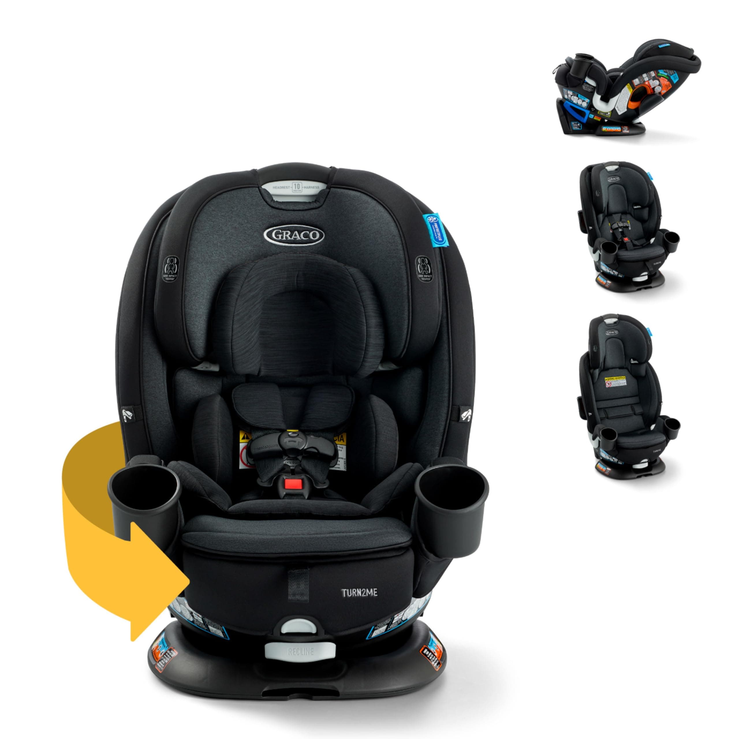Graco Turn2Me 3-in-1 Rotating Convertible Car Seat, Cambridge