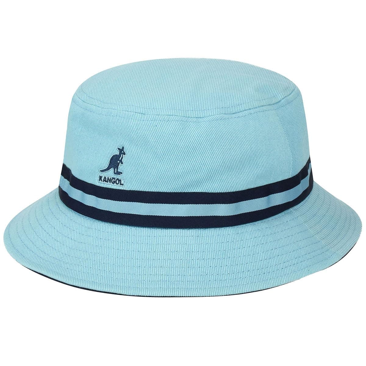 Kangol Stripe LAHINCH Bucket Hat (Light Blue Lb), X-Large
