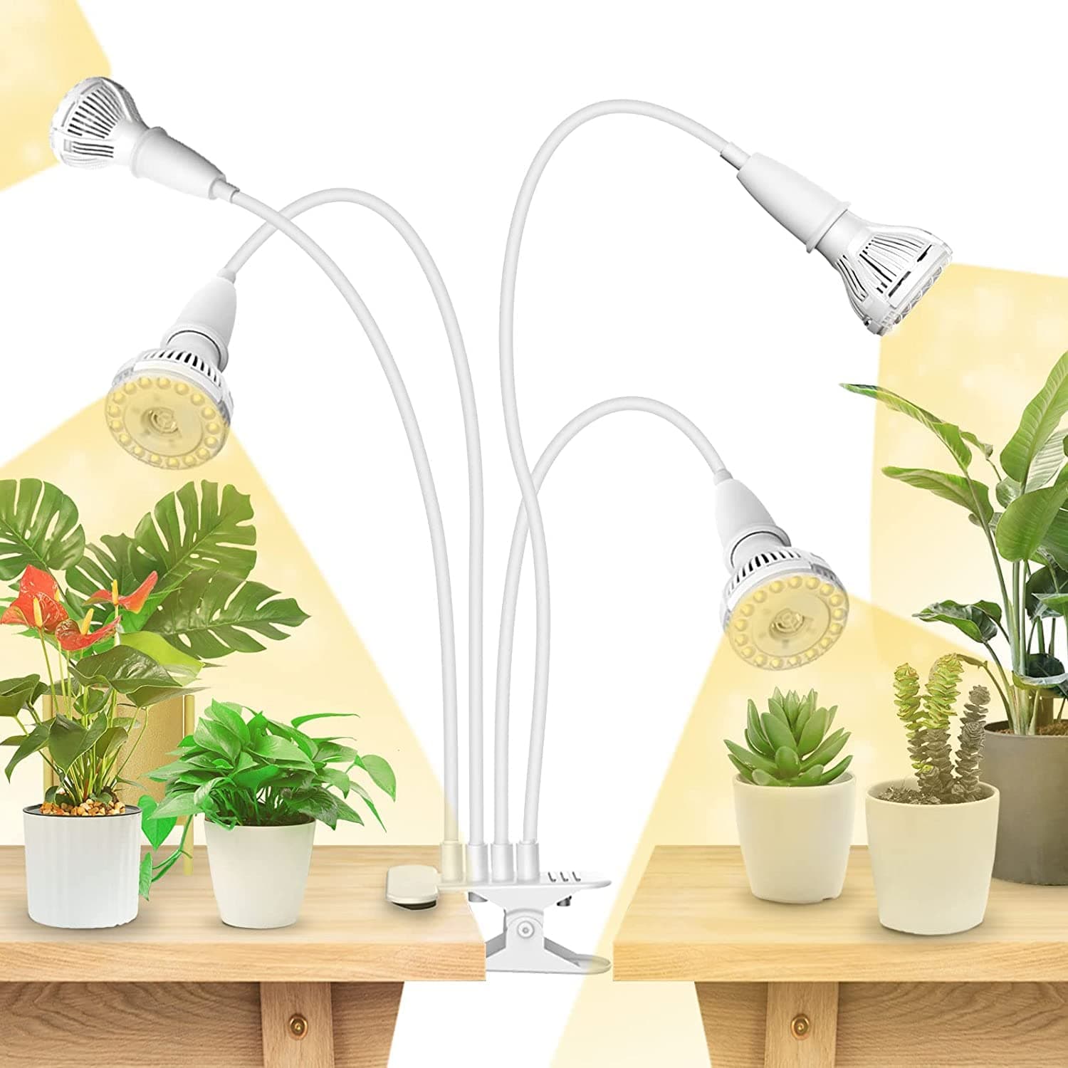 SANSI Grow Light, Plant Lights Indoor Full Spectrum, 40W Clip