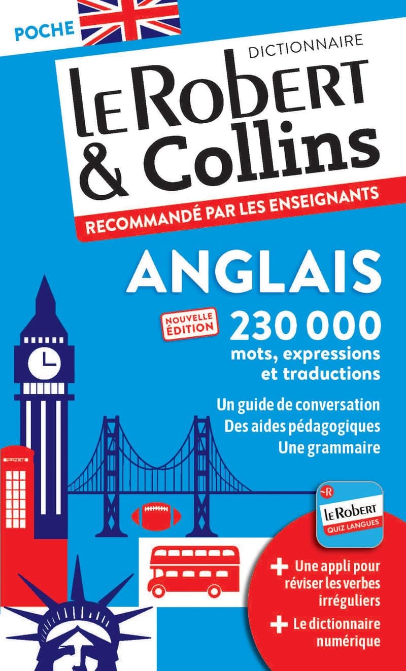 ROBERT & COLLINS (LE) POCHE ANGLAIS-FRANÇAIS