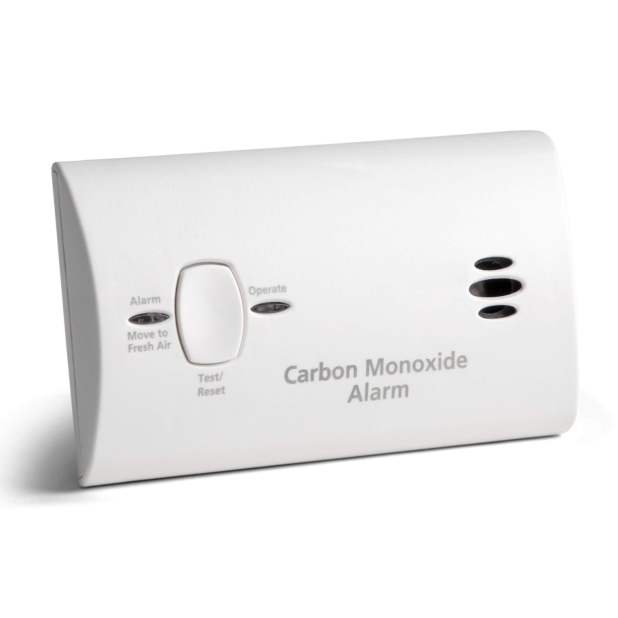 Kidde Carbon Monoxide Detector, AA Battery Powered, Portable for Travel or Home, 85 dB Alarm, LED Status Indicators, 3rd Edition