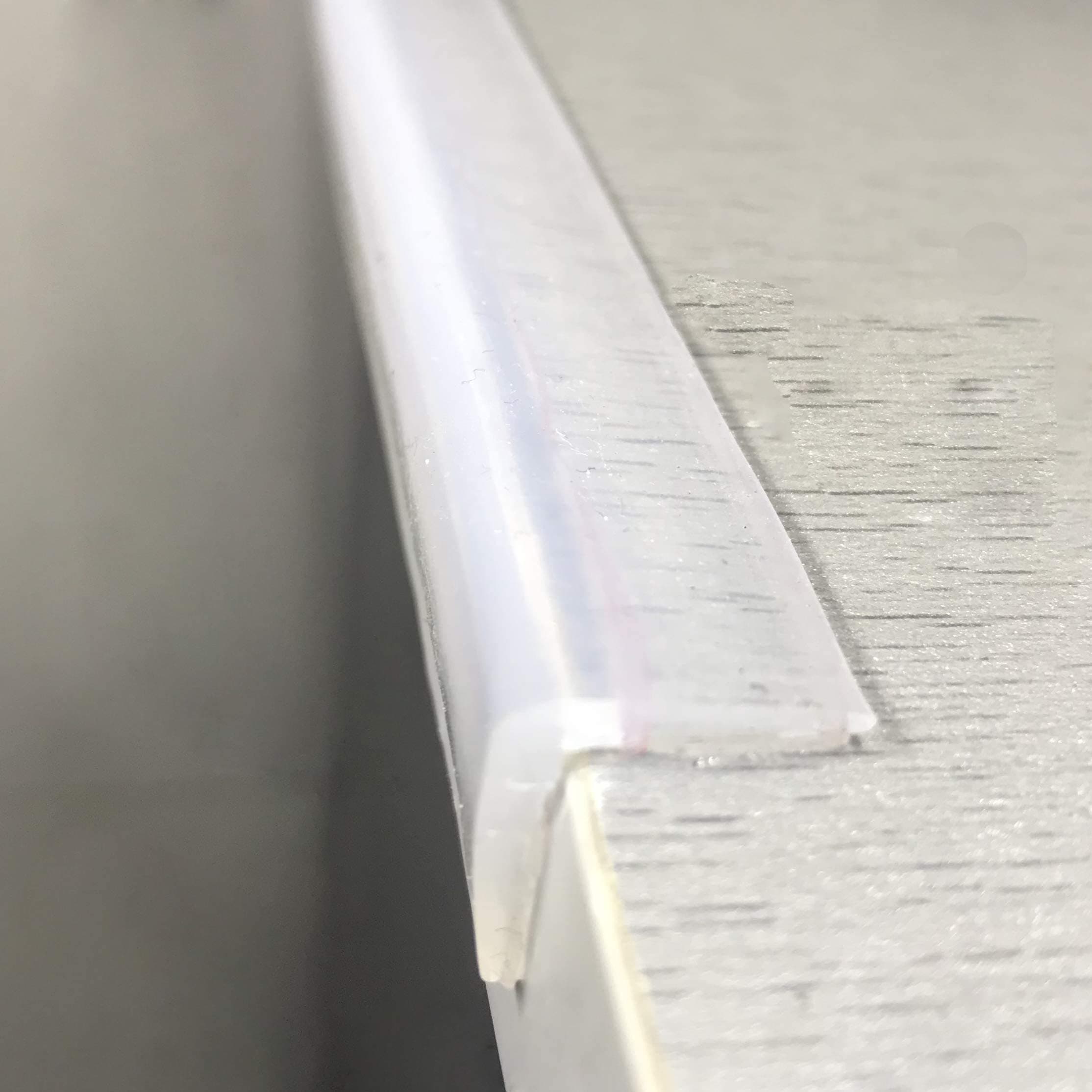 Edge Protector 100% Silicone, Clear Baby Proofing Corners Guards, Pre-Tape Adhesive Soft for Kids Safety, Child Table Cabinets Furniture Protection (1.5x1.5cm(width), 4 m (Pack of 1))
