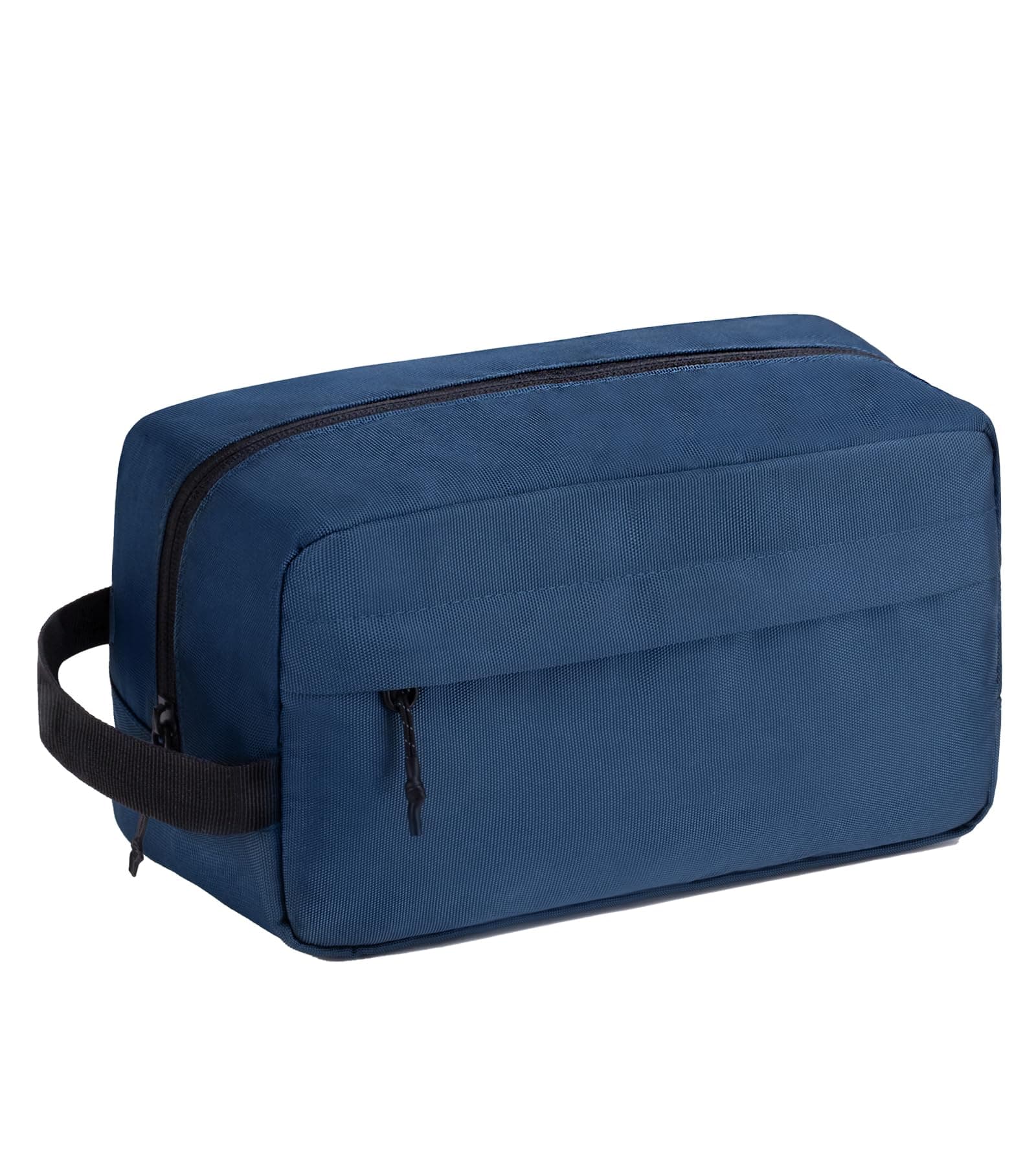 Vorspack Travel Toiletry Bag for Men - Hanging Toiletries Bag Water Resistant Travel Bag for Toiletries Accessories, Navy Blue, Medium, Classic