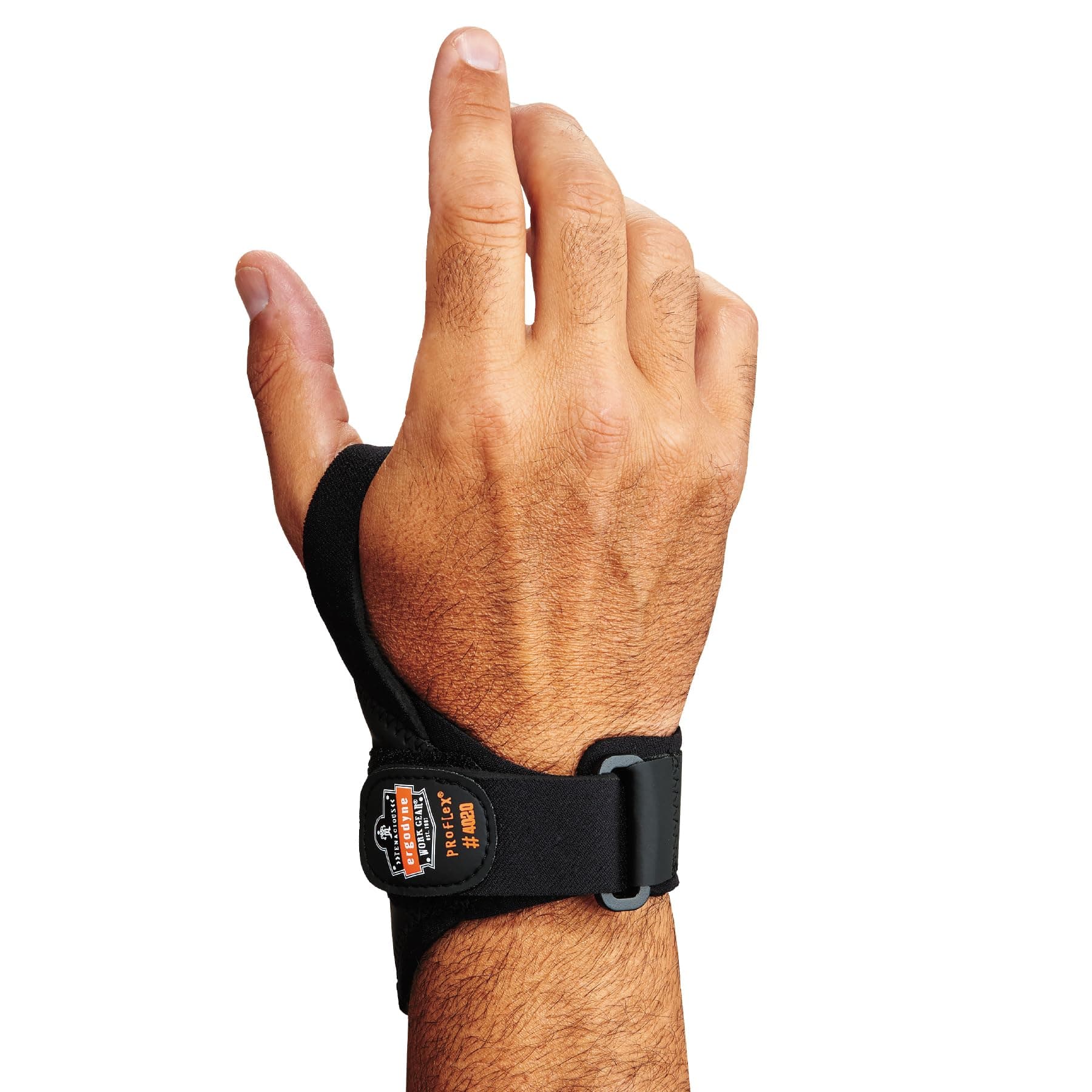 Ergodyne ProFlex 4020 Right Wrist Support, Black, Large/X-Large