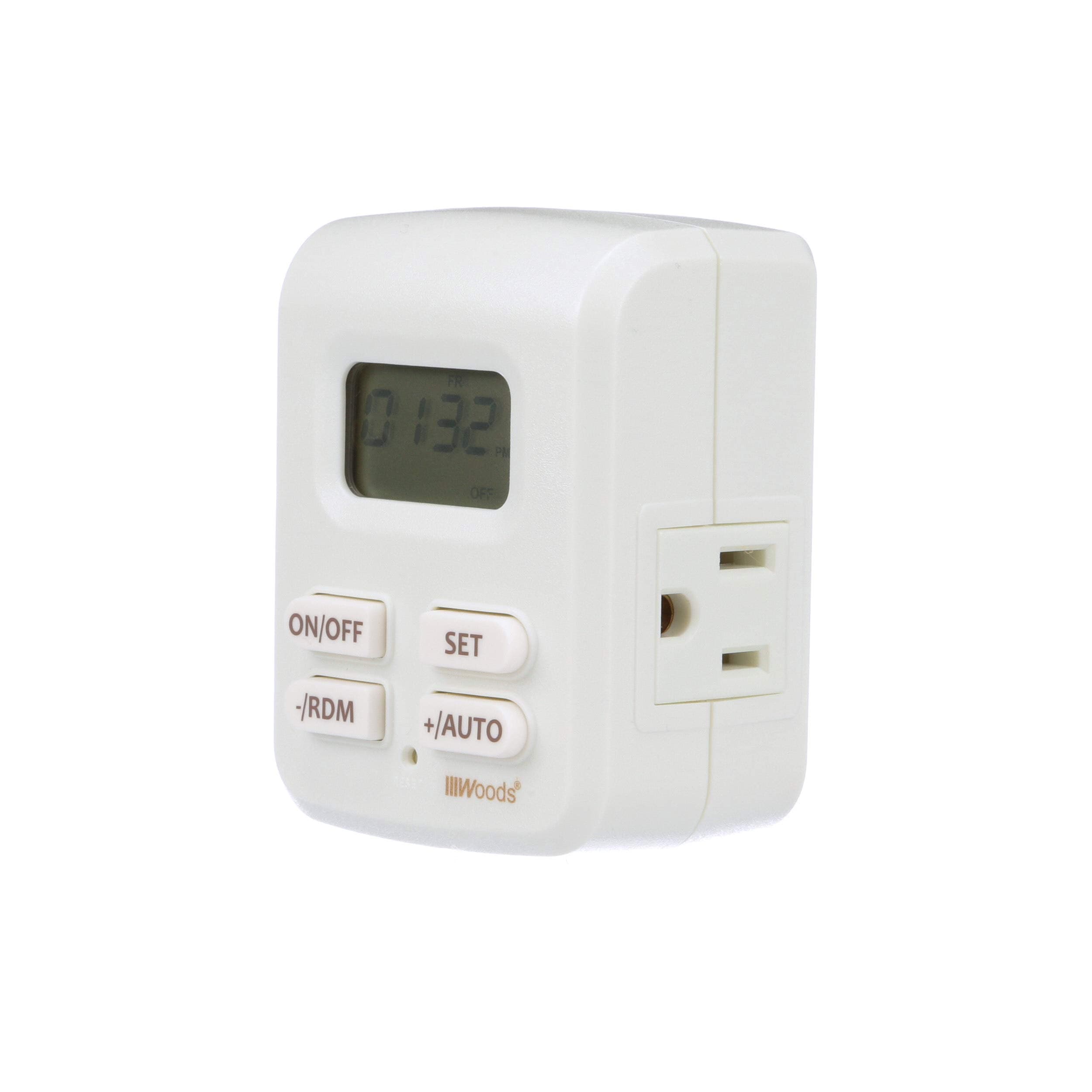 Woods 50029 Indoor 7-Day Astronomical Timer, 2-Outlet Grounded