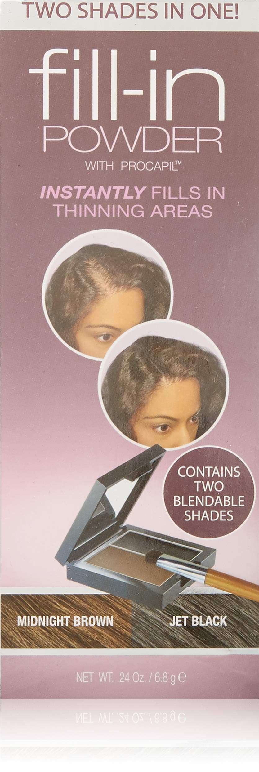 Cover Your Gray Fill In Powder midnight brown/Jet Black, 1 Count
