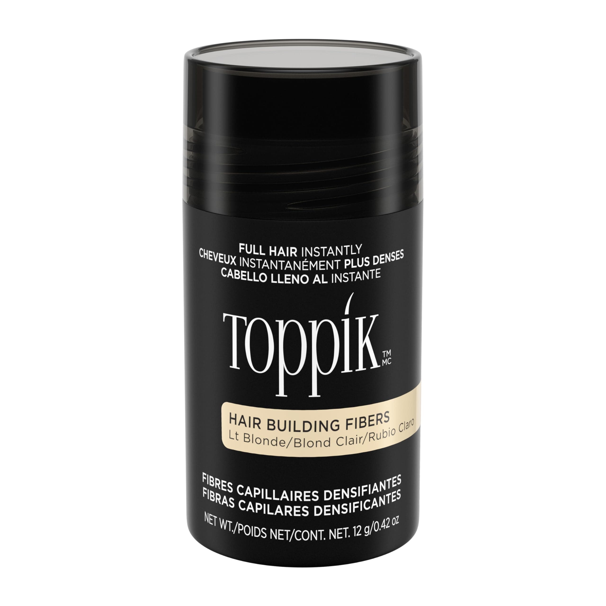 TOPPIK Hair Building Fibers for Fine or Thinning Hair, Multiple Shades