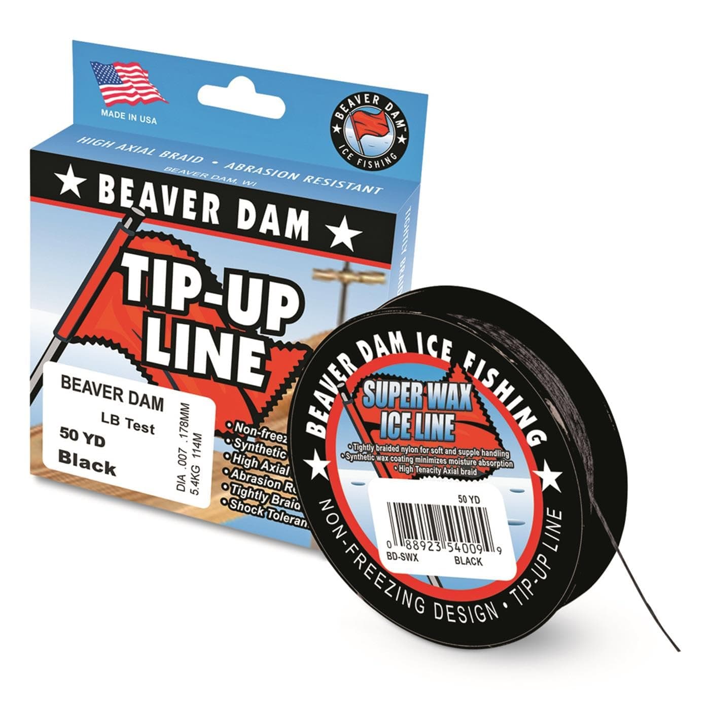 Beaver Dam BD-SWX 3050 Wax Tip Up Fishing Equipment