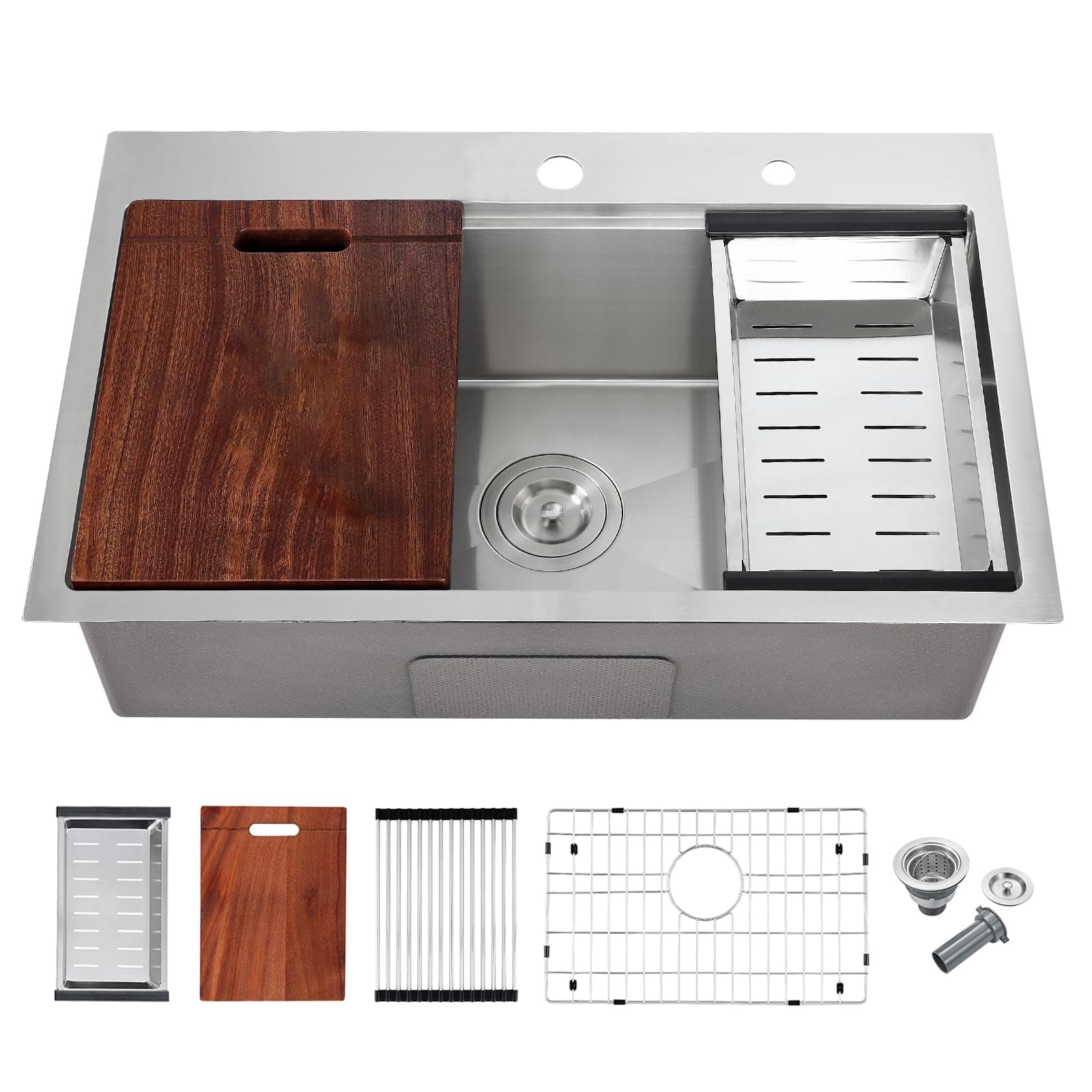 POPFLY 30x 20 Inch Kitchen Sink