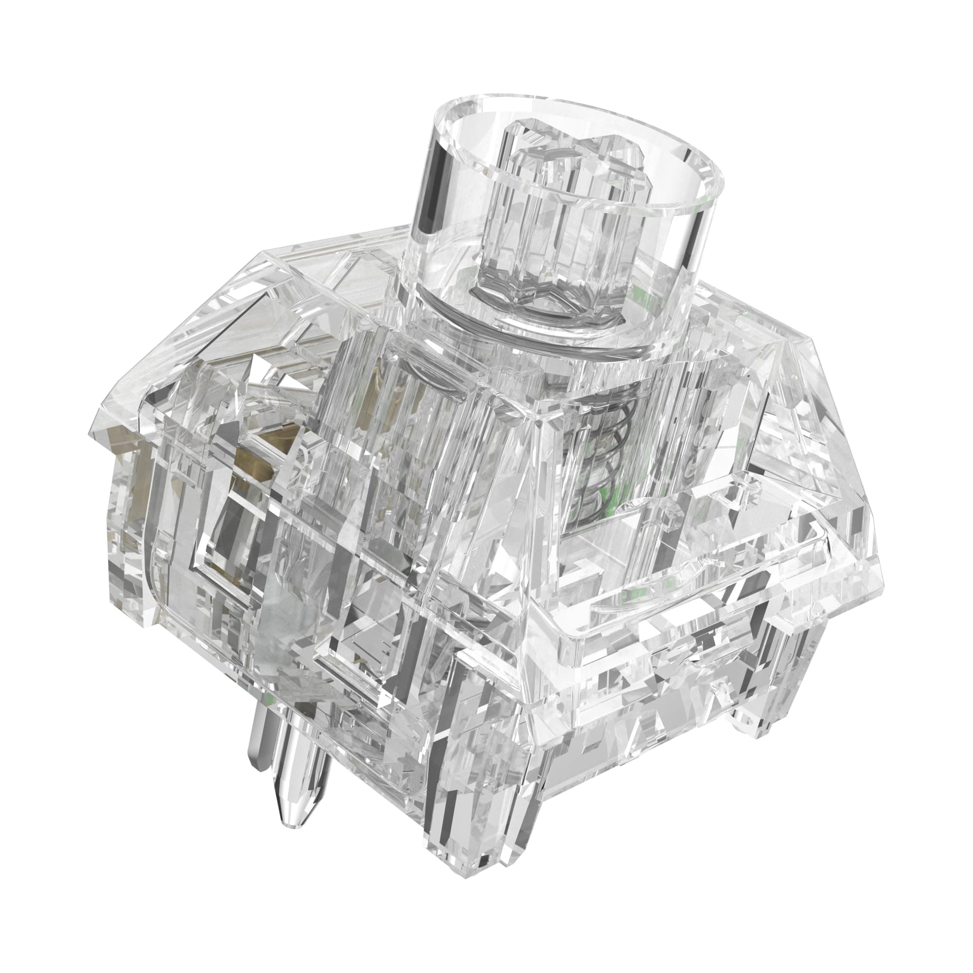 Kailh Box Jellyfish PRO Fully Transparent RGB Linear Mechanical Keyboard(Glass Jellyfish 108pcs)