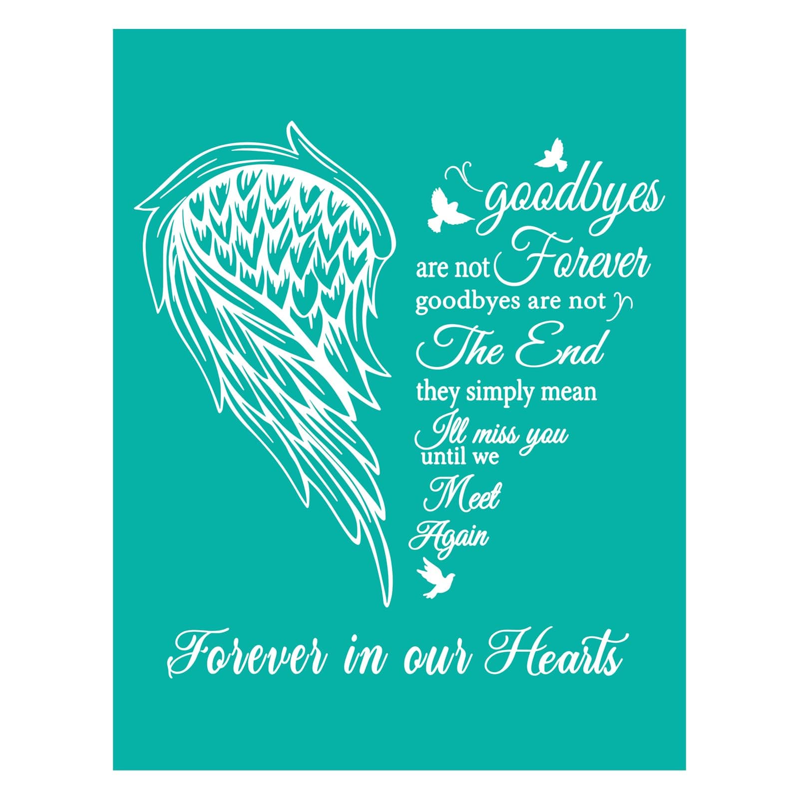 DGAGA Inspirational Self-Adhesive Silk Screen Stencils,Wing Screen Printing Stencil for Craft Chalk Paste Transfers Winter Reusable Transfer for Painting on Windows Fabric Flag