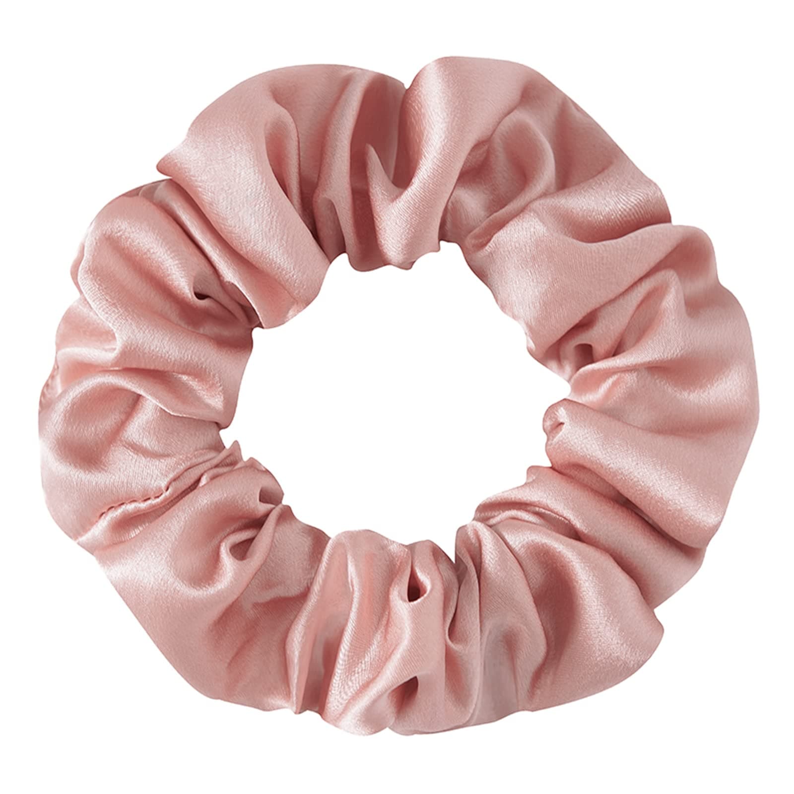 SOBONNY 100% Mulberry Silk Hair Scrunchie, Red - 1 Count, No Frizz Damage for Sleep and Women