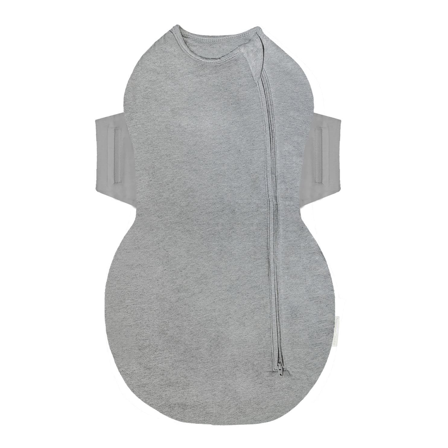 Happiest Baby SNOO Comforter Sleep Sack - 100% Organic Cotton Baby Swaddle Blanket - Doctor Designed Promotes Healthy Hip Development (Graphite, Small)