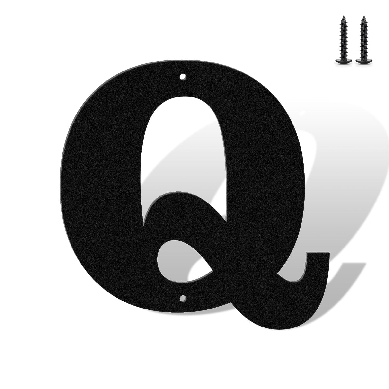 Customize House Numbers for Outside Modern Address Sign (Letter Q)