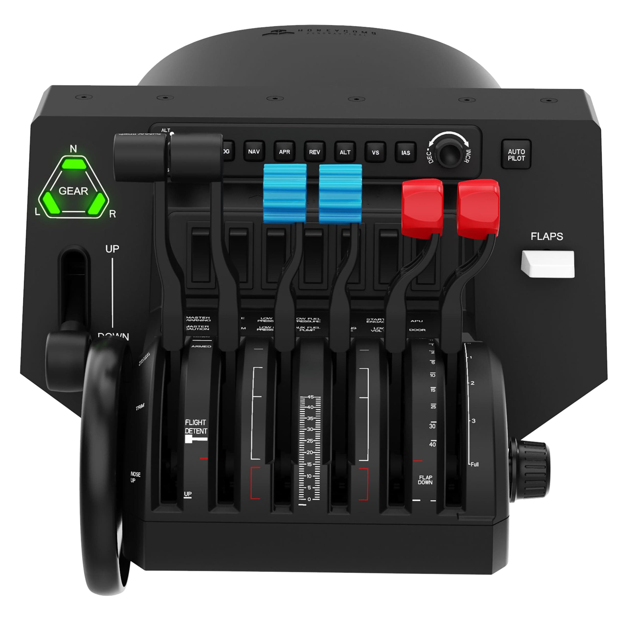 Honeycomb Bravo Throttle Quadrant w/ Auto Pilot & Annunciator Panel