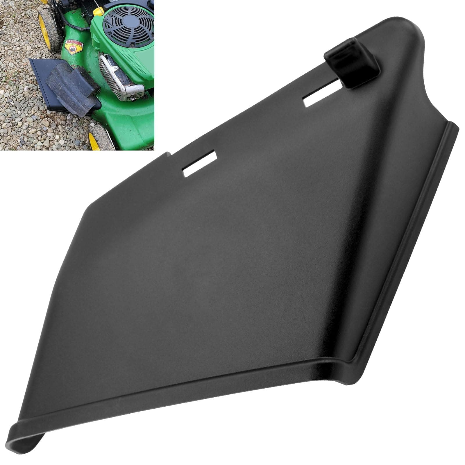 GX23509 Mower Deck Side Discharge Chute Compatible with John D-eere Mower