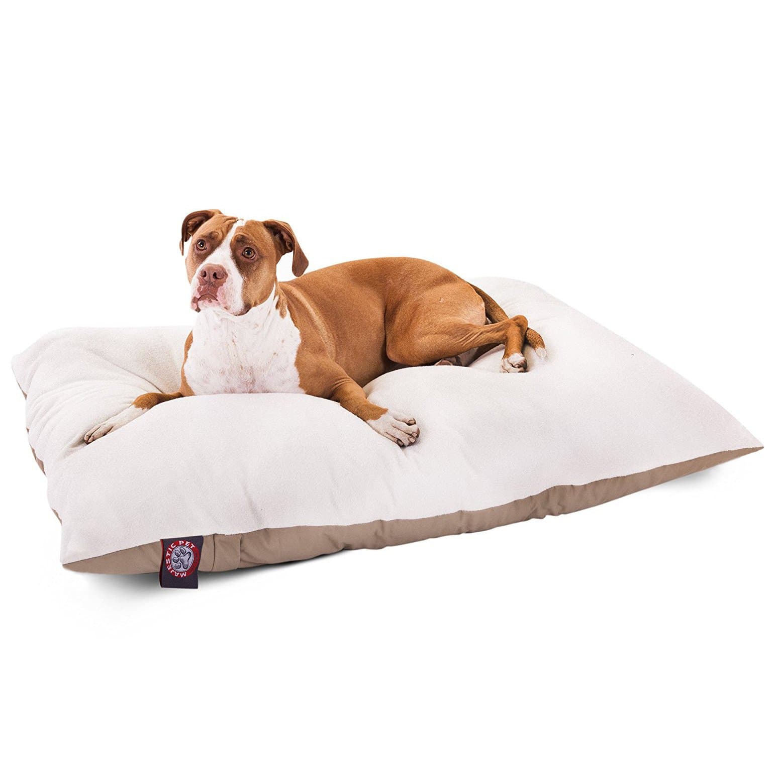 Majestic Pet 36-Inch x 48-Inch Rectangle Pet Bed By Majestic Pet Products, Large, Khaki