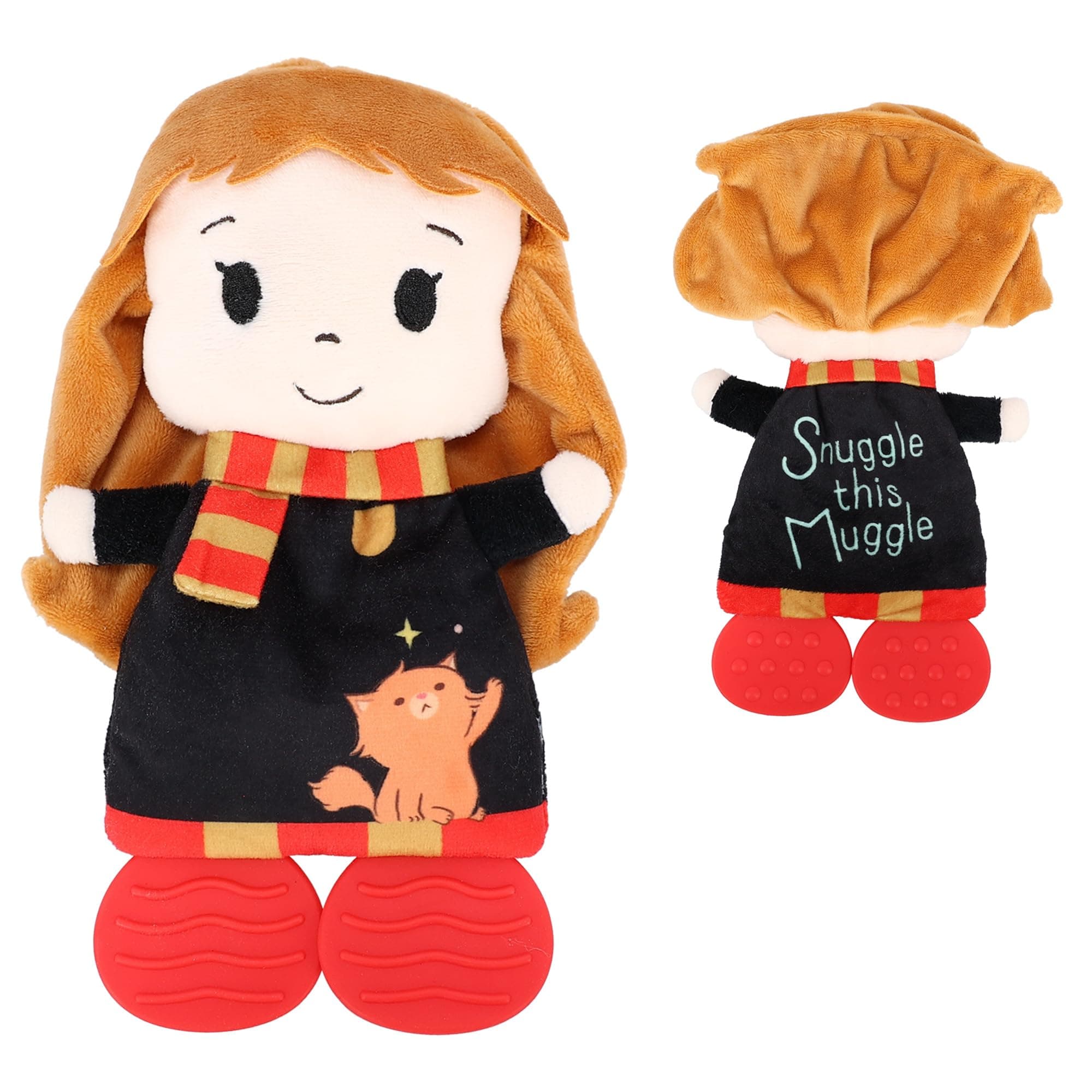 Kids Preferred Harry Potter Hermoine Security Blanket Lovey Teether Toys for Newborn Baby Boys and Girls 10 inches